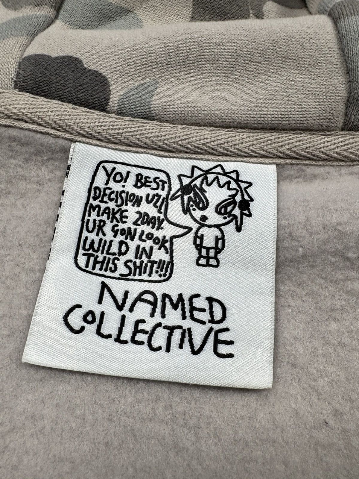 Named Collective Named Collective Unrealistic Ideals Zip Hoodie Camo Girls S Size US S / EU 44-46 / 1 - 13 Thumbnail