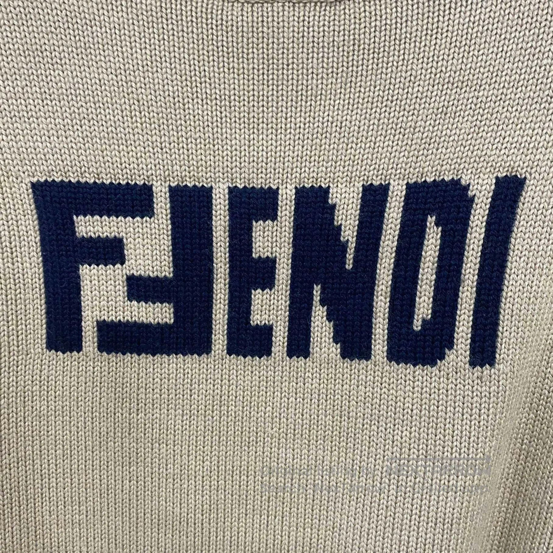 Fendi fendi color block logo sweater. Size US L / EU 52-54 / 3 - 5 Thumbnail