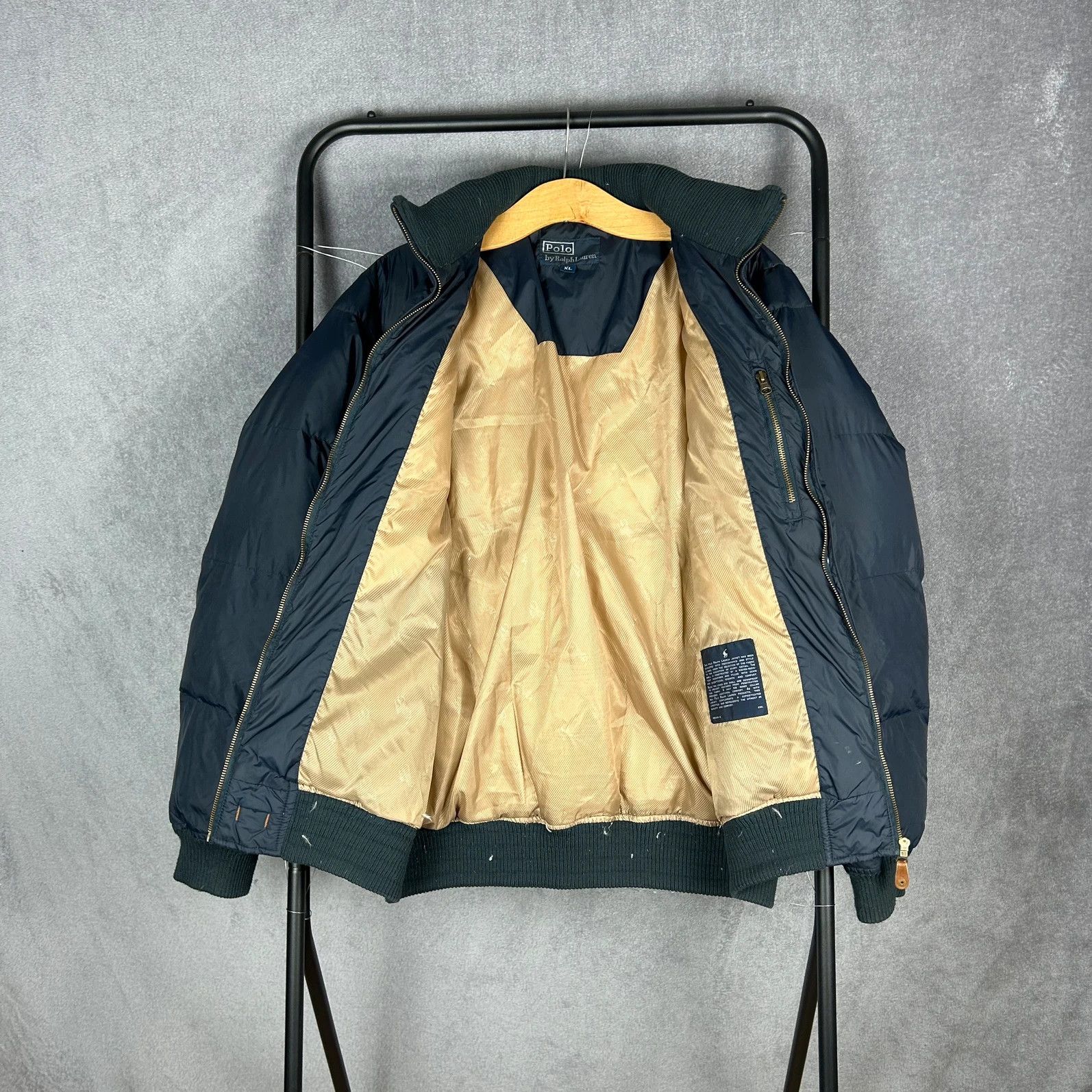 Designer × Polo Ralph Lauren × Ralph Lauren Polo Ralph Lauren puffer jacket navy mini logo pony Size US XL / EU 56 / 4 - 6 Thumbnail
