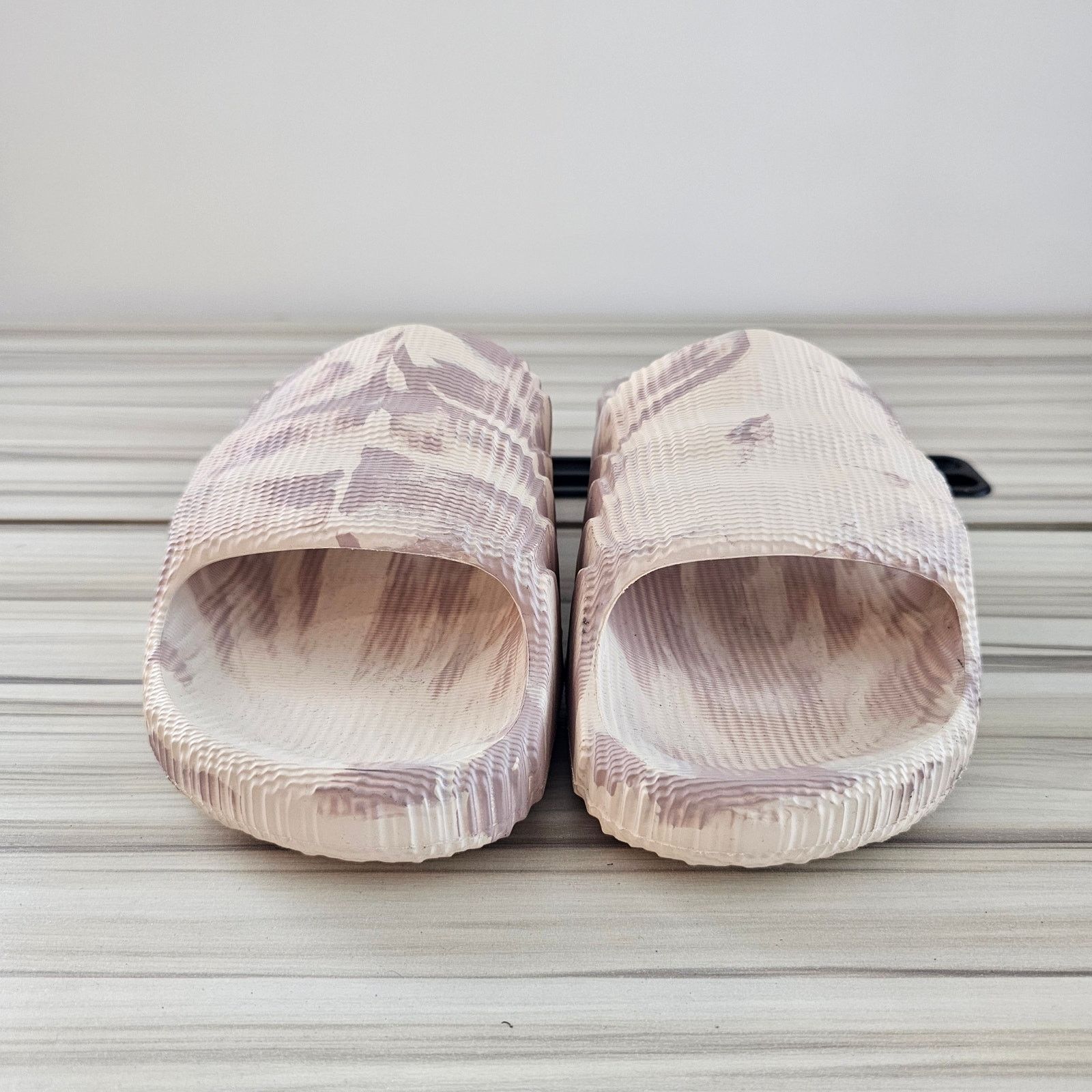 Adidas Adidas Adilette 22 Men's Slide Sandals Sand Strata Size 6 Size US 6 / EU 39 - 4 Thumbnail