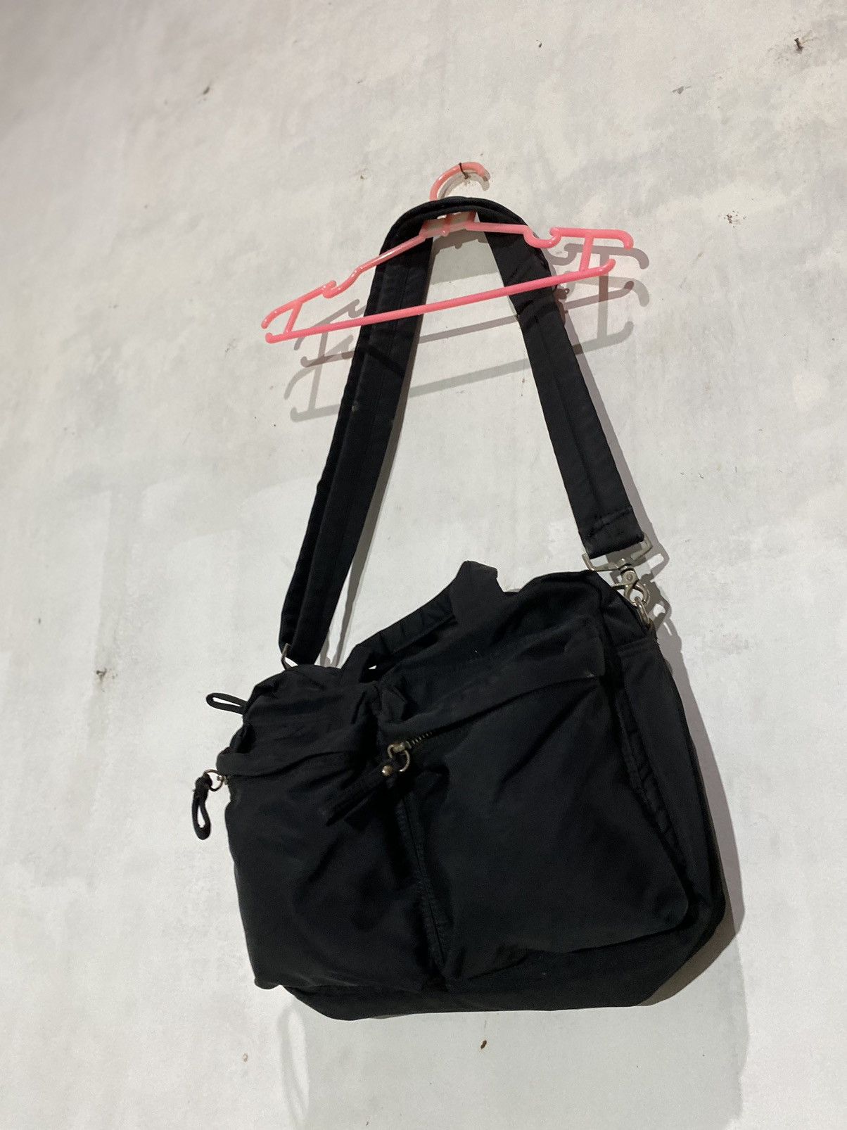 Jean Paul Gaultier Jean Paul Gaultier Black Nylon 3 Way Bag Size ONE SIZE - 3 Thumbnail
