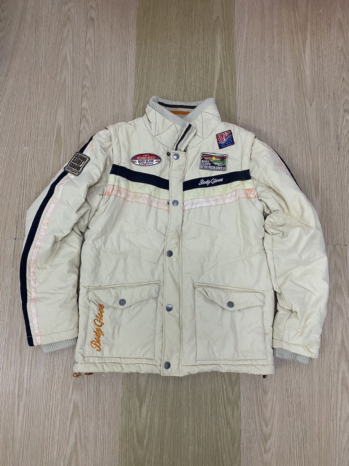 Body Glove Body Glove patches logo redondo beach puffer jacket Size US L / EU 52-54 / 3 - 1 Thumbnail