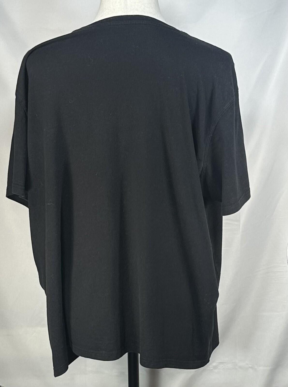 Eddie Bauer Eddie Bauer Pullover Embroidered T-Shirt Mens Black 2XL Size US XXL / EU 58 / 5 - 2 Thumbnail
