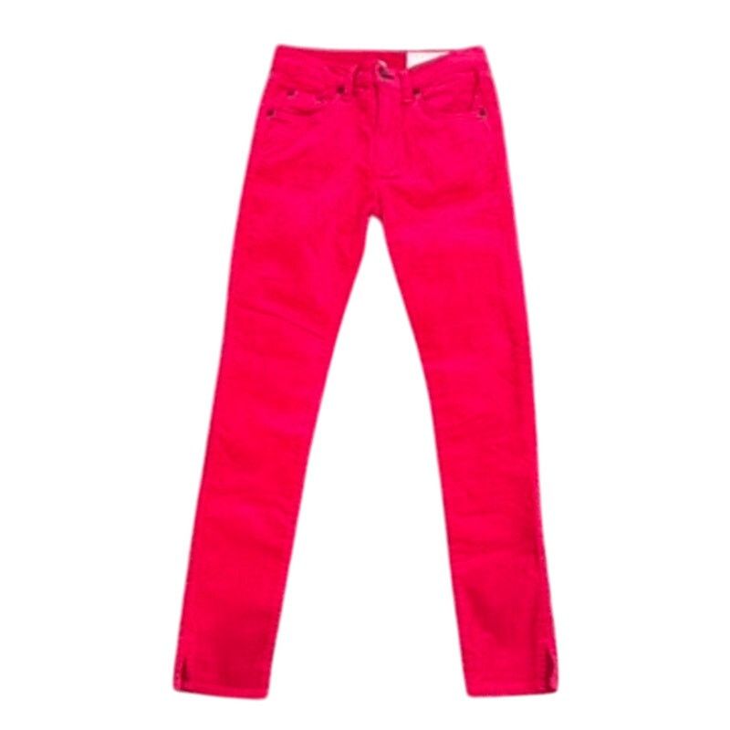 Rag & Bone Rag & Bone High Rise Skinny Pant in Fuschia Velvet, Size 25 Size 25" / US 0 / IT 36 - 3 Thumbnail