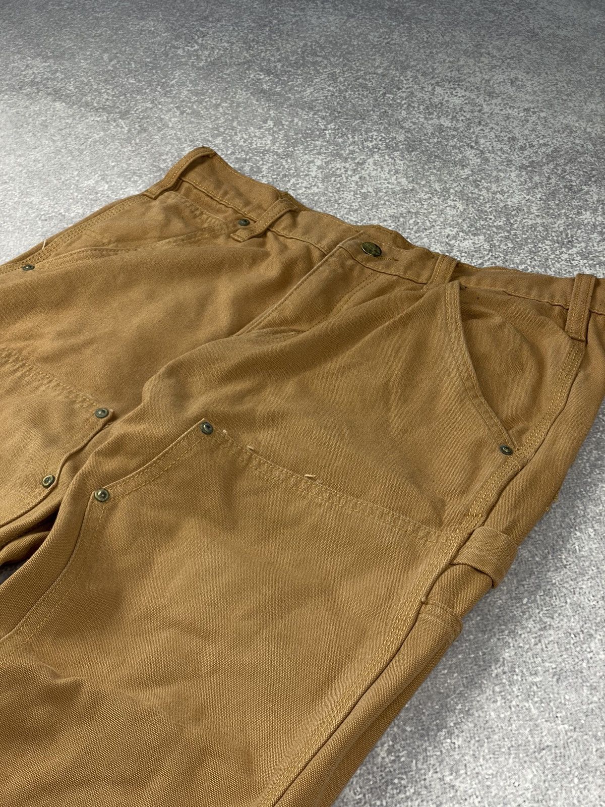 Carhartt Vintage Carhartt Double Knee Denim Work Pants Size US 32 / EU 48 - 7 Thumbnail