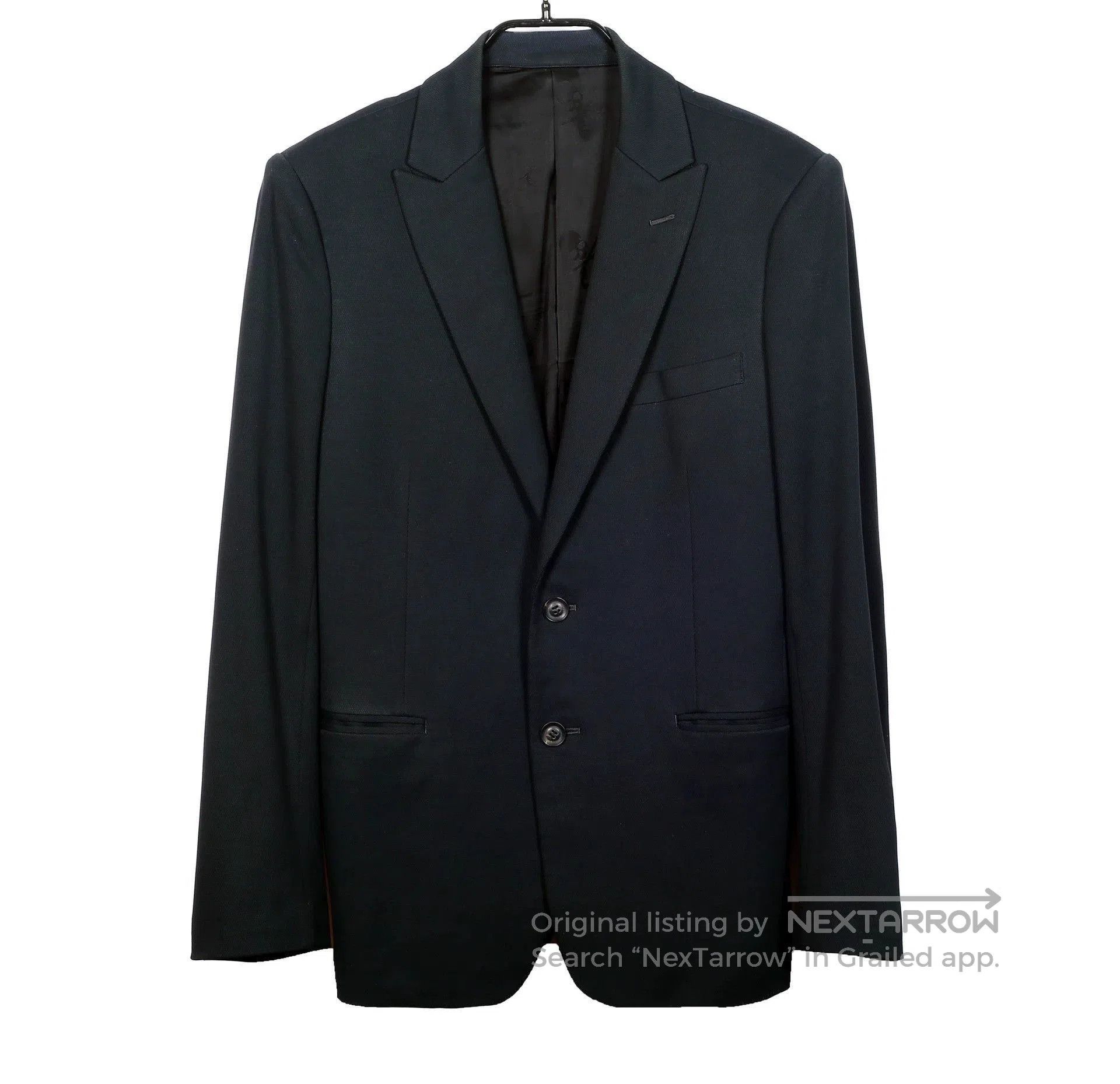 Mastermind Japan Black Skull & Cross Guns Crystal-Embellished Blazer. Size US M / EU 48-50 / 2 - 2 Thumbnail