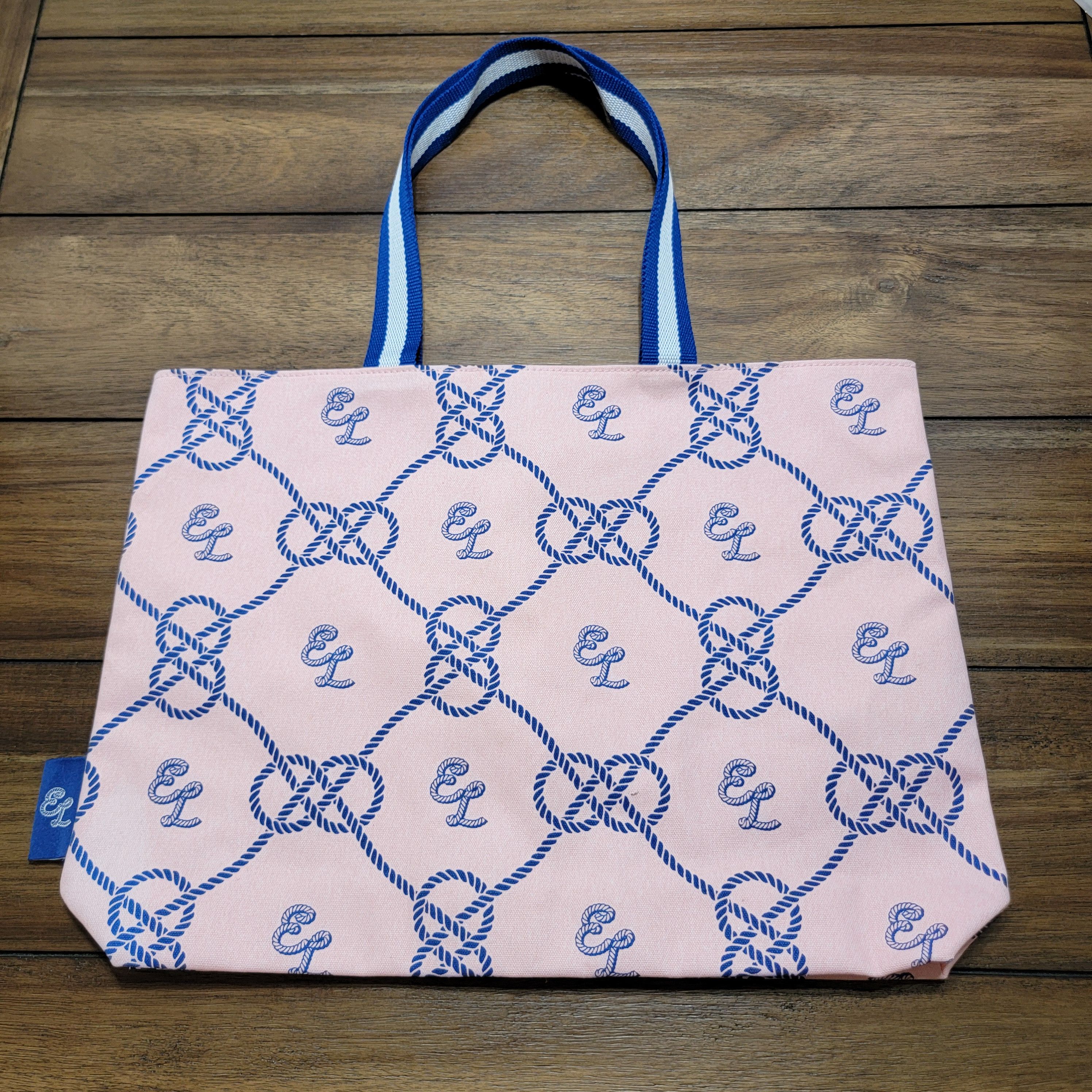 Other Estee Lauder Tote / Bag EL Logo Nautical w/ Double Handle Size ONE SIZE - 1 Thumbnail
