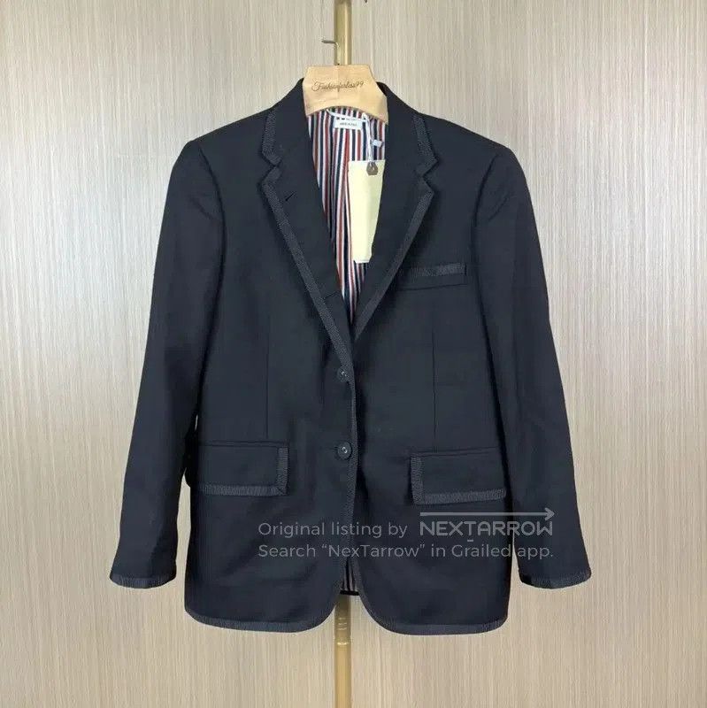 Thom Browne Black Wool Women's Cardigan .