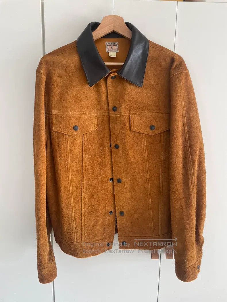 The Real McCoy's The Real McCoys Cowhide fleece western jacket Size US XL / EU 56 / 4 - 1 Thumbnail