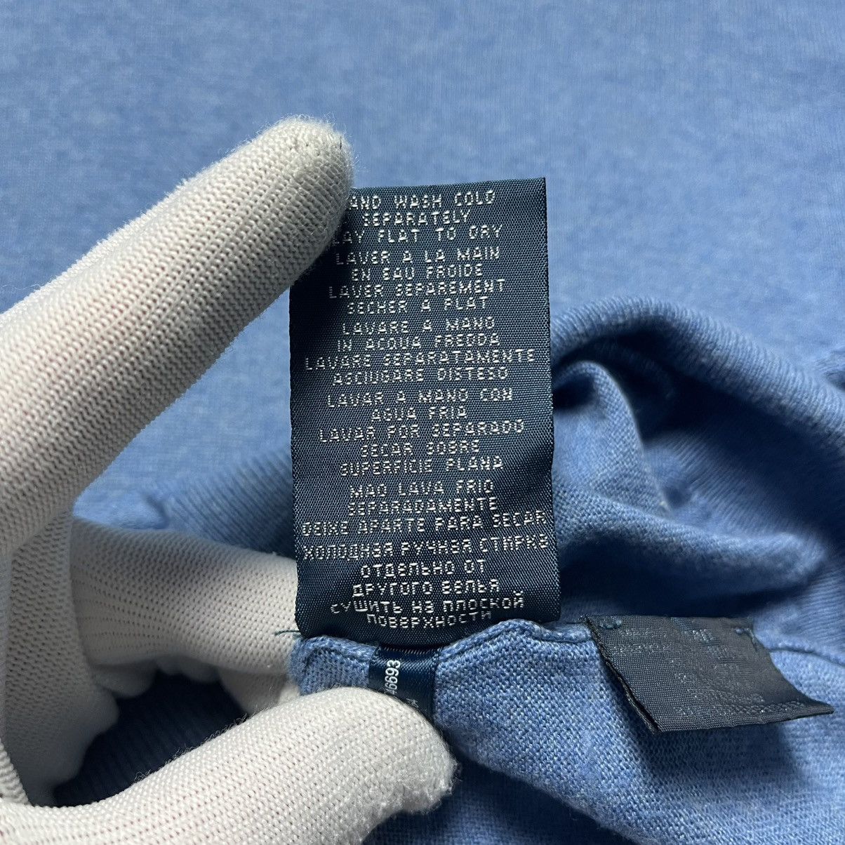 Polo Ralph Lauren × Vintage Vintage Polo Ralph Lauren Blue Sweater V-Neck Streetwear Y2K Size US S / EU 44-46 / 1 - 7 Thumbnail