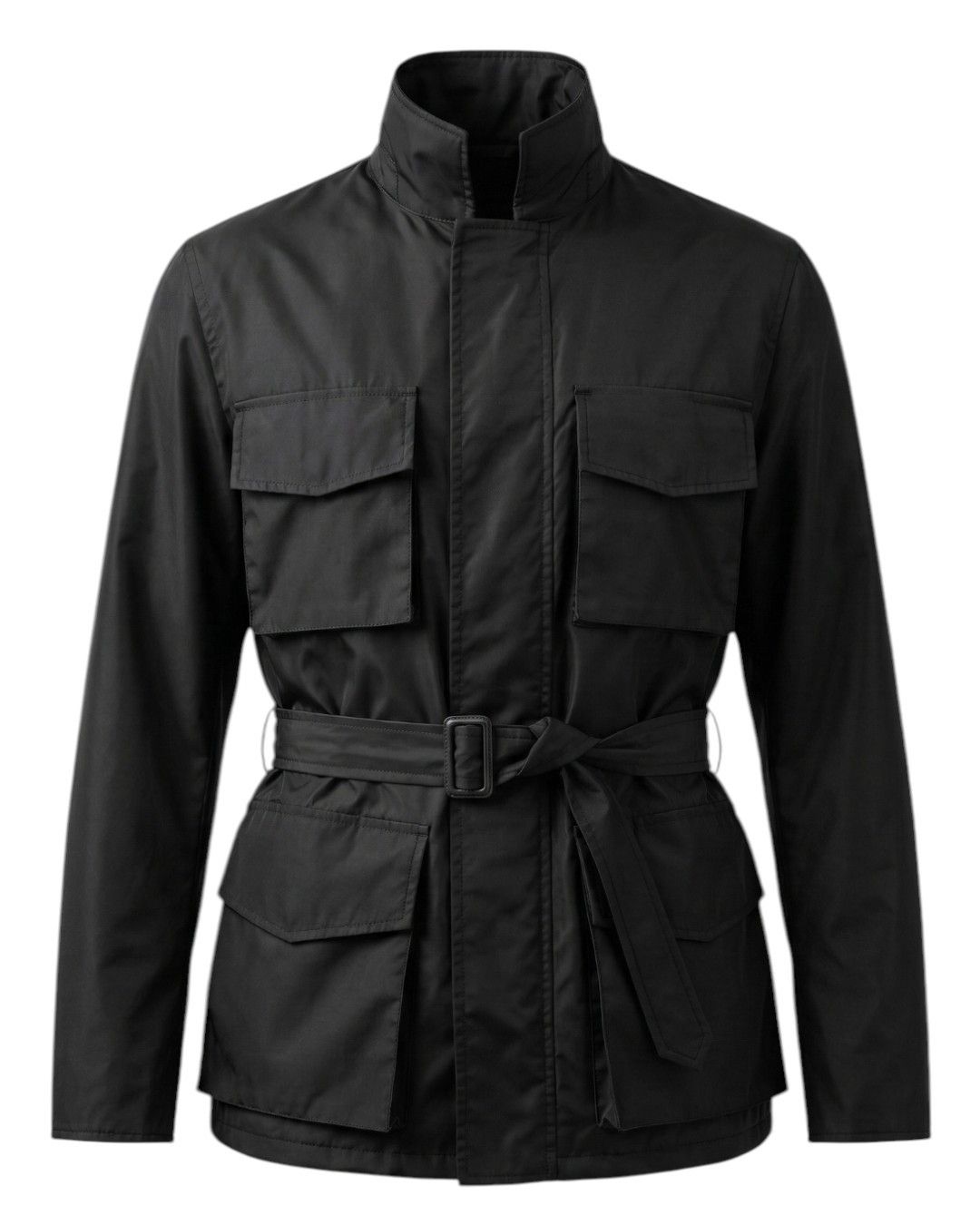 Yves Saint Laurent F/W 2003 RUNWAY VARIATION BELTED JACKET BY TOM FORD Size US M / EU 48-50 / 2 - 2 Thumbnail