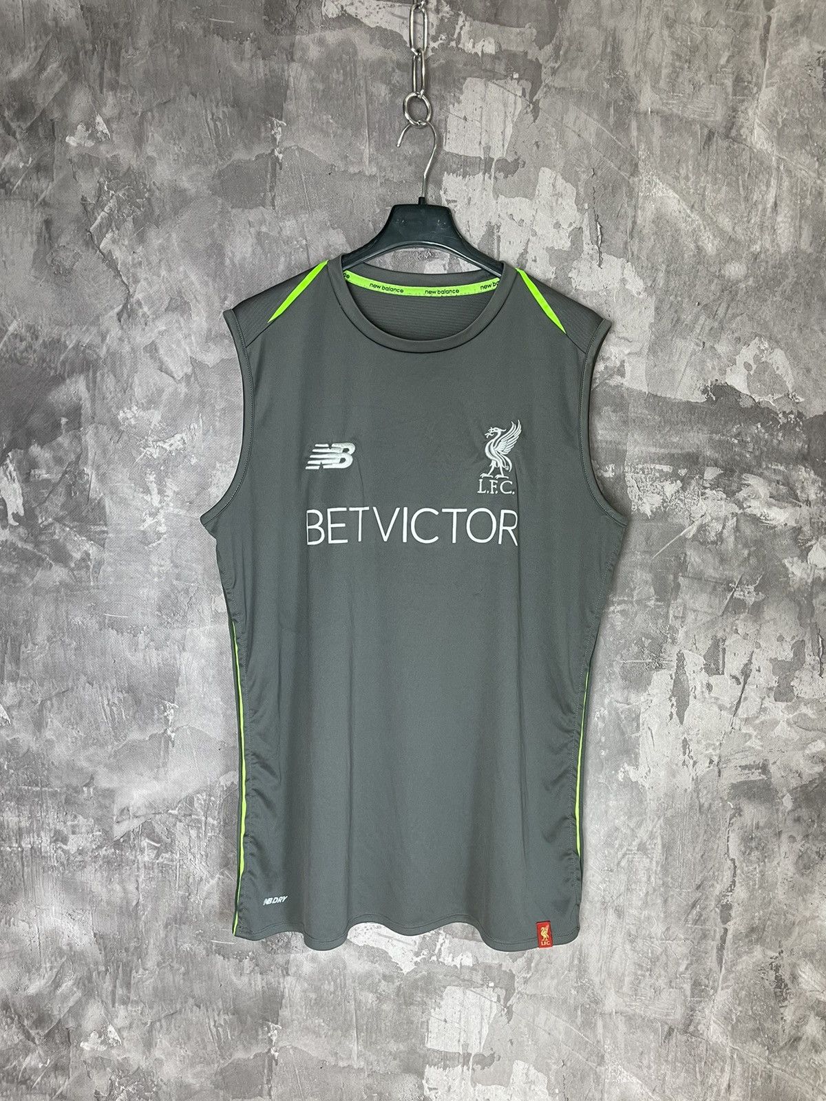 Liverpool New Balance Soccer Jersey Mens Vintage New Balance FC Liverpool T shirt soccer jersey Grailed