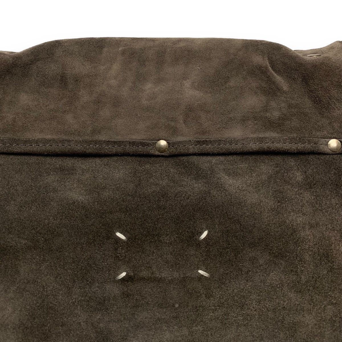 Maison Margiela Brown Suede Archive Bag
