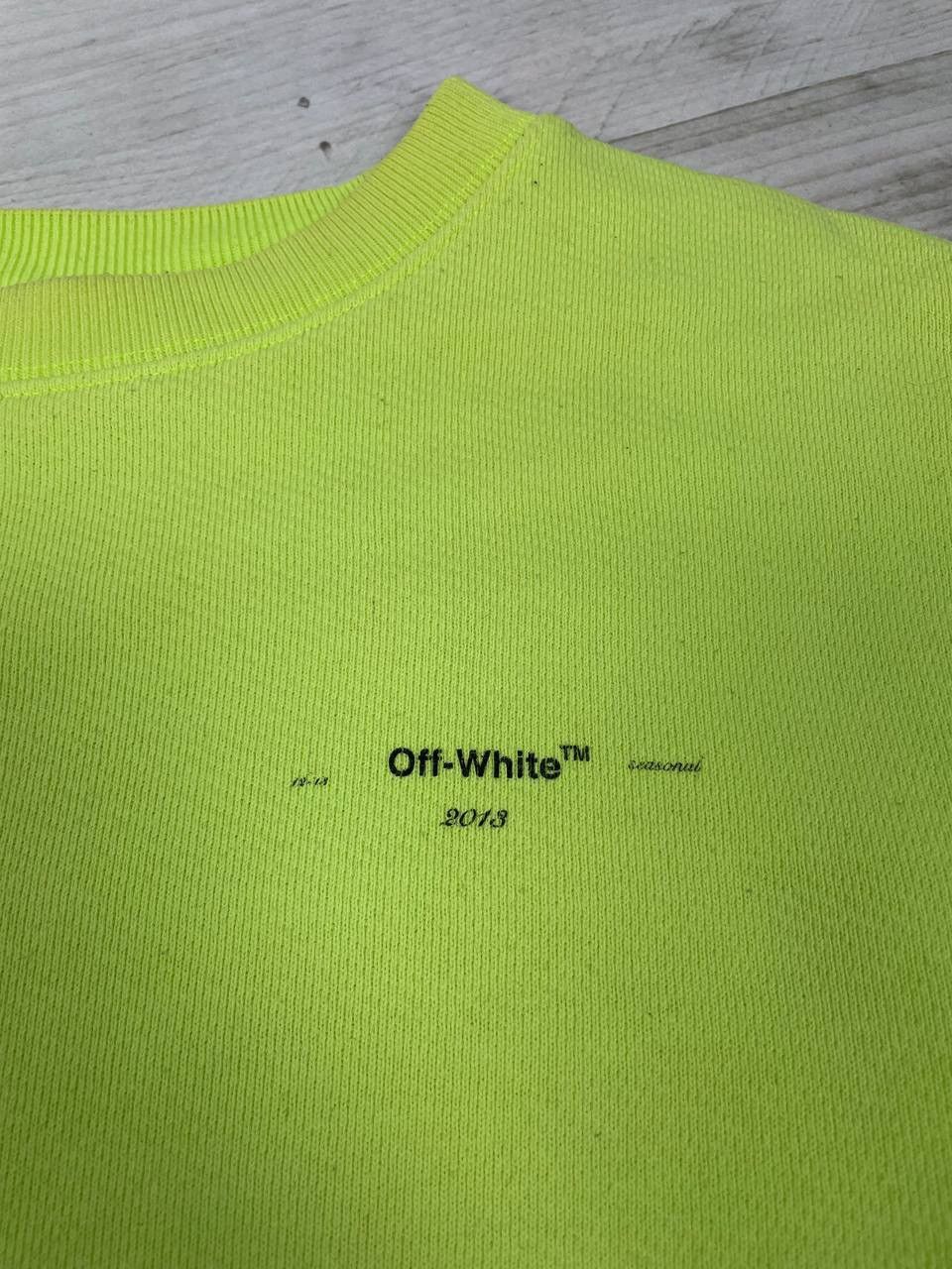 Off-White Off White Sweatshirt Size US S / EU 44-46 / 1 - 11 Thumbnail