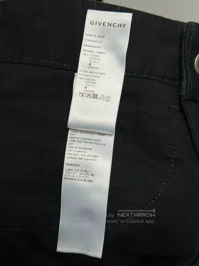 Givenchy Givenchy Black Green Distressed Denim Jeans . Size US 32 / EU 48 - 7 Thumbnail