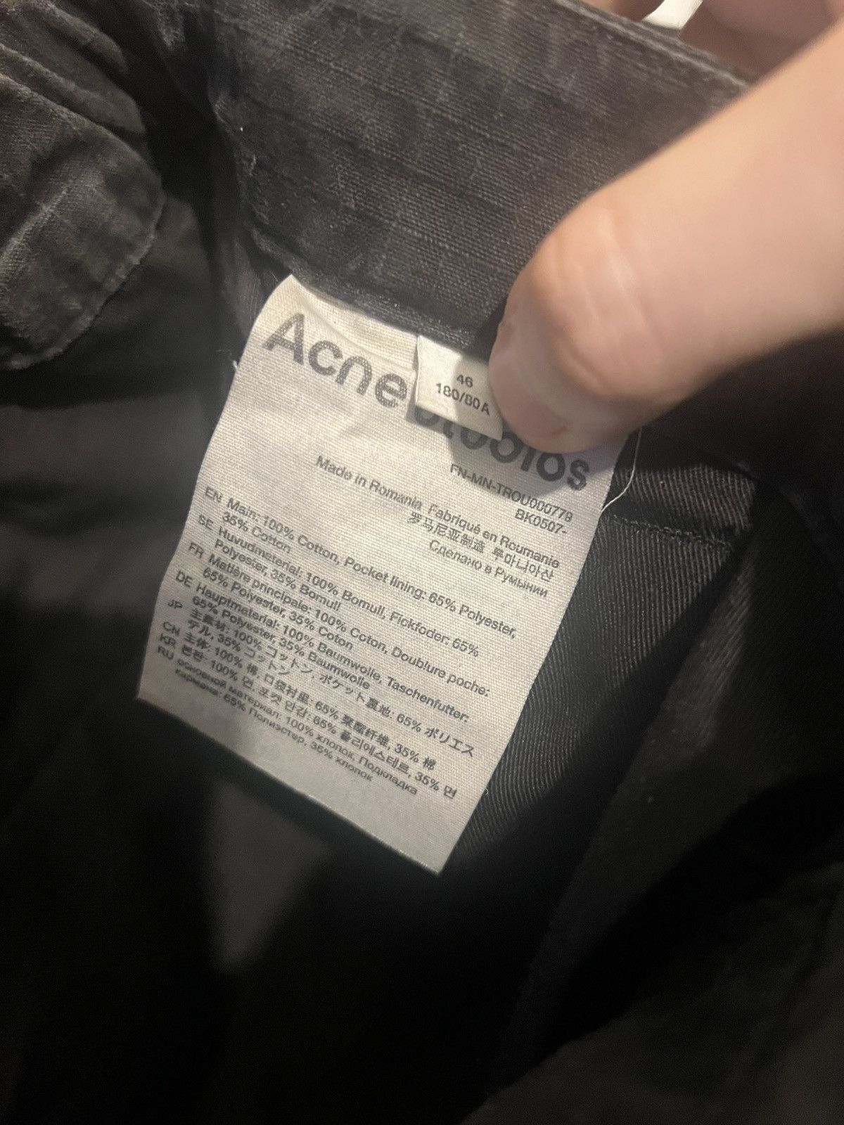Acne Studios acne convertible cargos ss23 Size US 30 / EU 46 - 6 Thumbnail