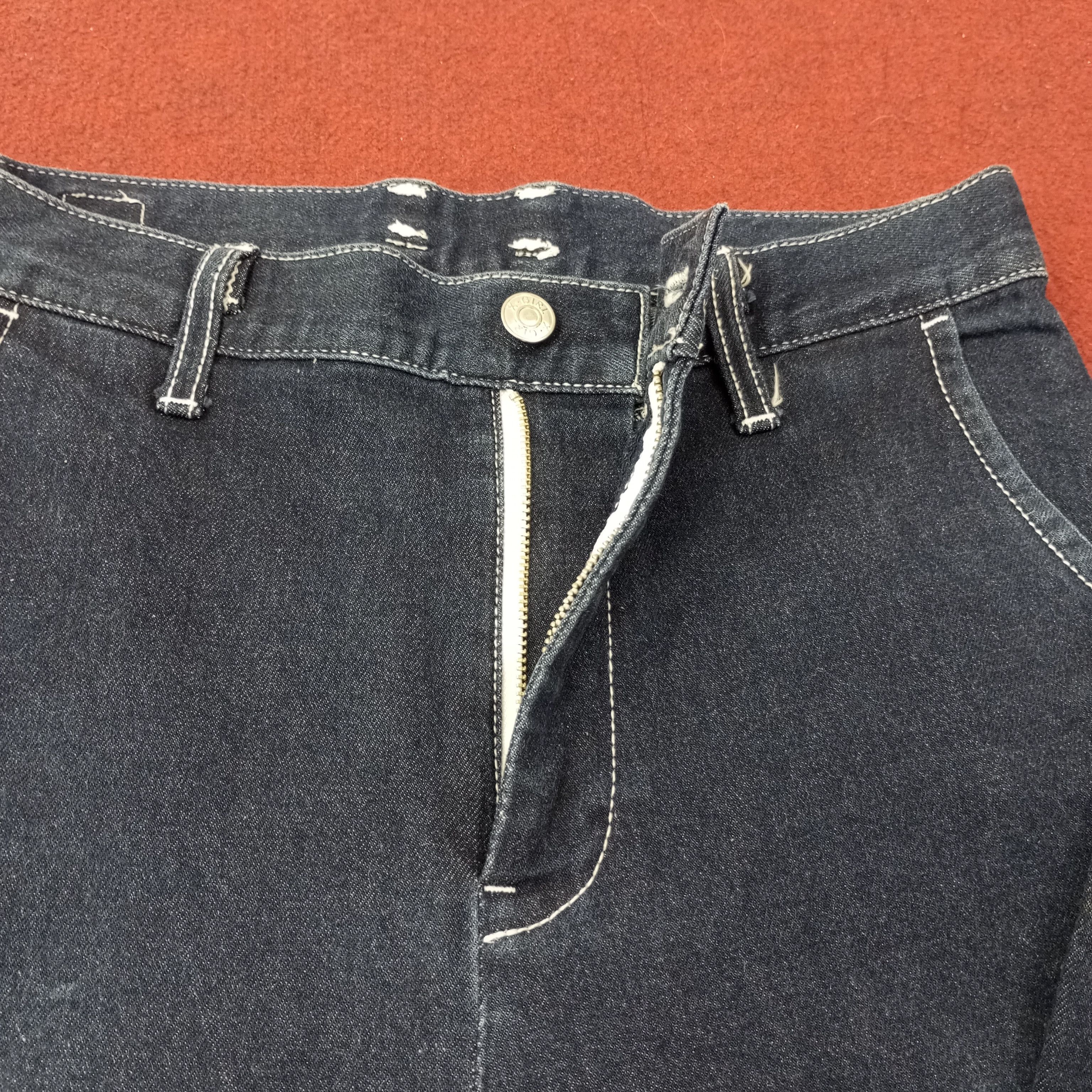 Japanese Brand X-Girl Japanese Streetwear Style Jeans c252n3 Size 27" / US 4 / IT 40 - 12 Thumbnail