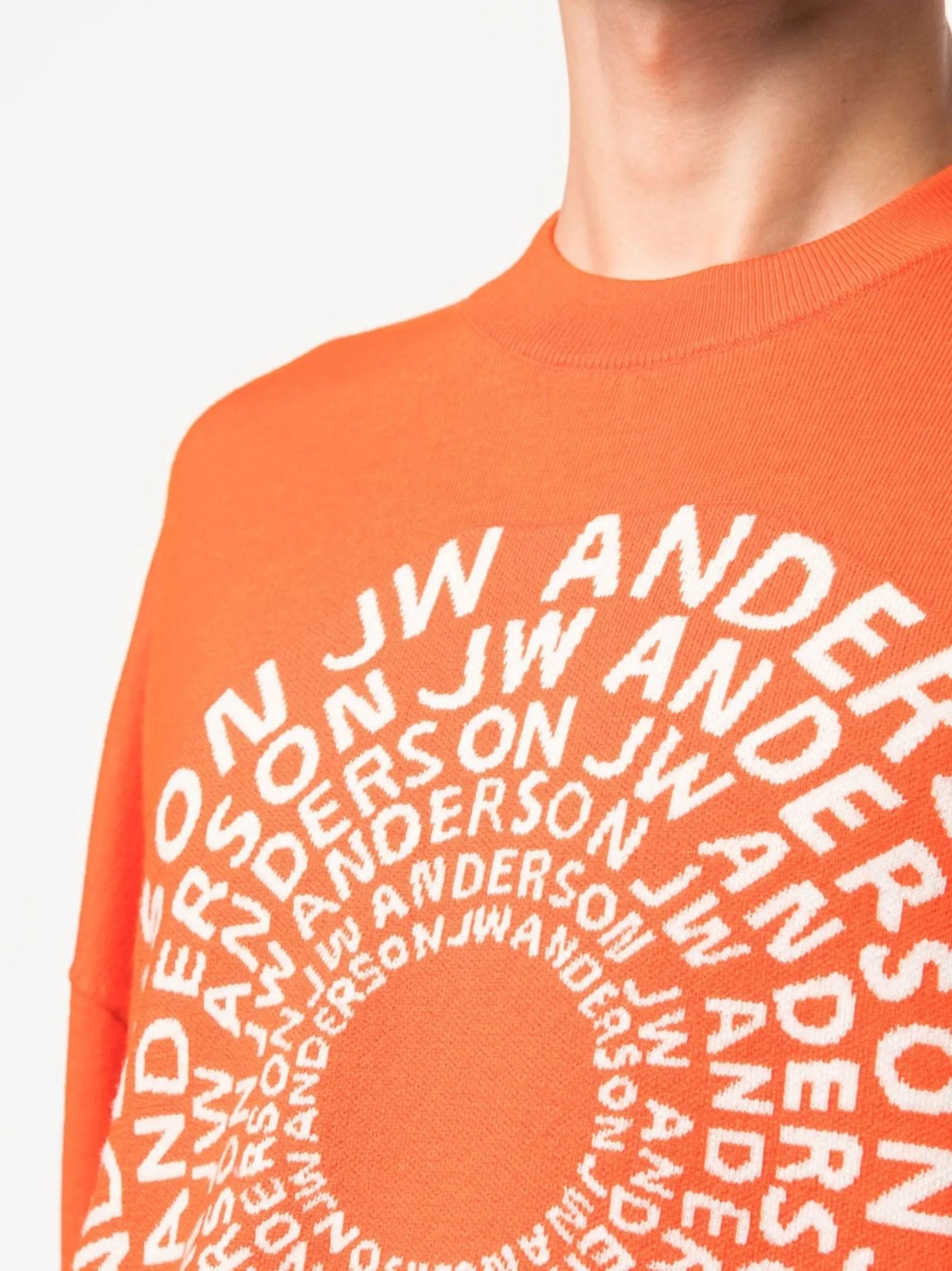 JW Anderson JW Anderson Swirl Logo merino wool knit sweater Size US S / EU 44-46 / 1 - 4 Thumbnail