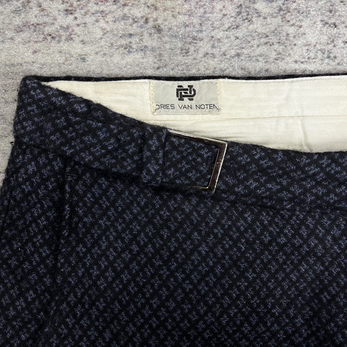 Dries Van Noten Vintage Dries Van Noten geometry belted trousers Size US 30 / EU 46 - 6 Thumbnail
