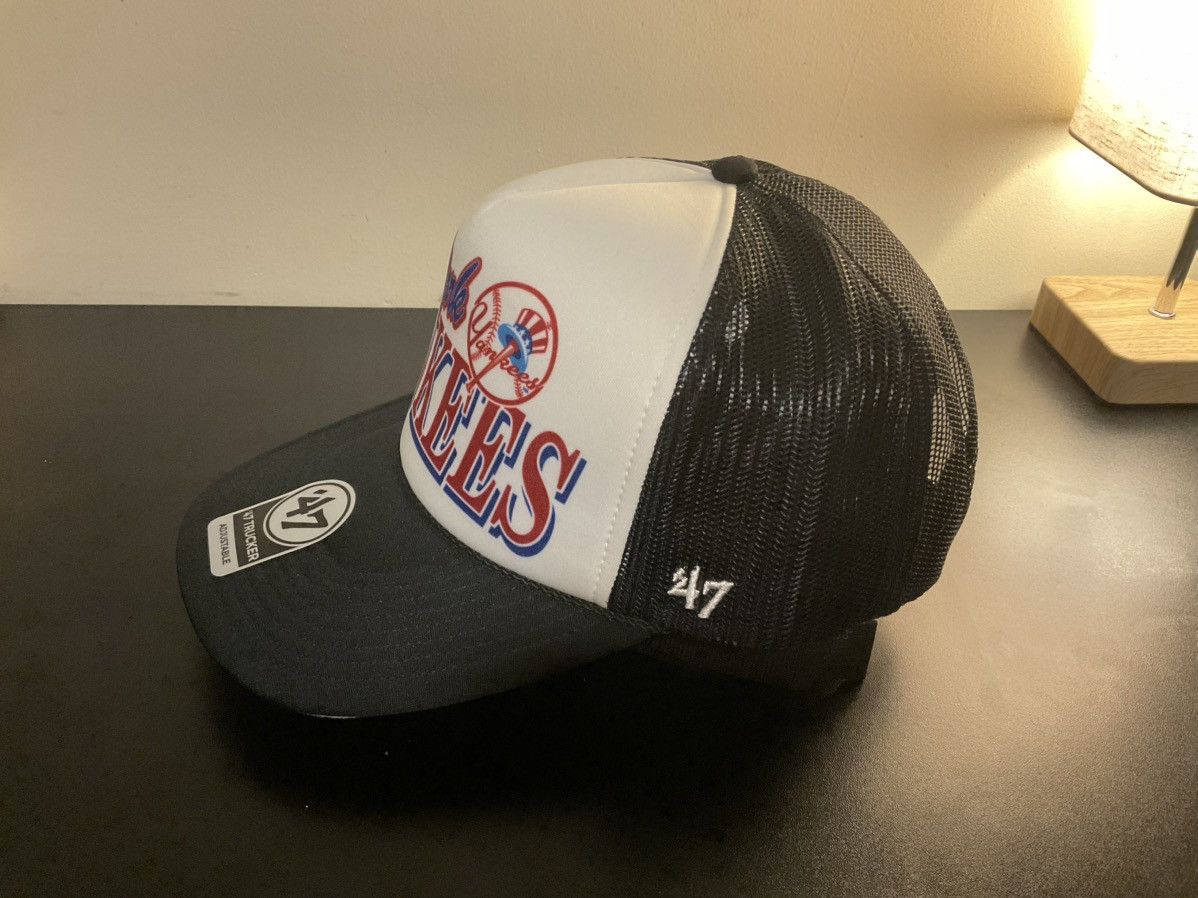 47 Brand New York Yankees Trucker Hat Size ONE SIZE - 2 Thumbnail