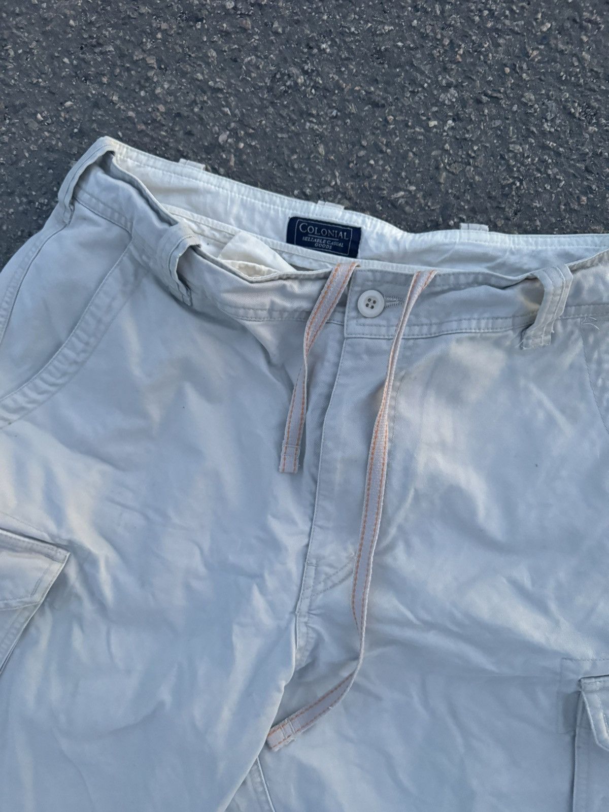 Japanese Brand × Vintage Vintage Y2K Colonial Cargo Baggi Short Size US 32 / EU 48 - 3 Thumbnail