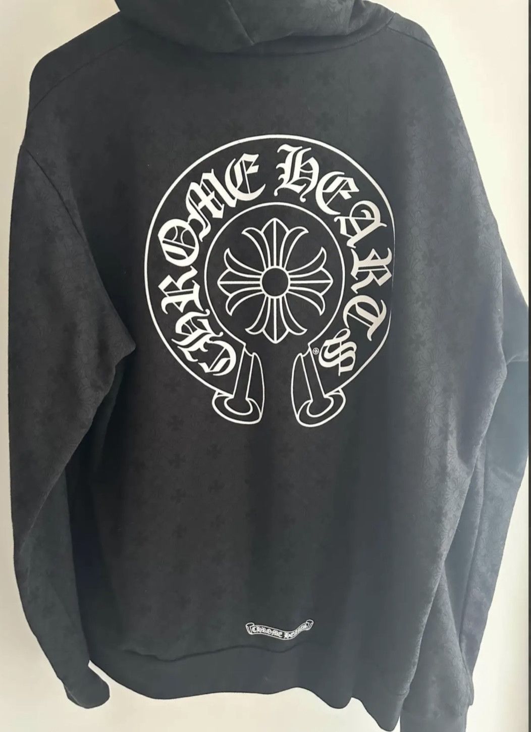 image of Chrome Hearts Ch Plus Print Hoodie in Black, Men's (Size XL)