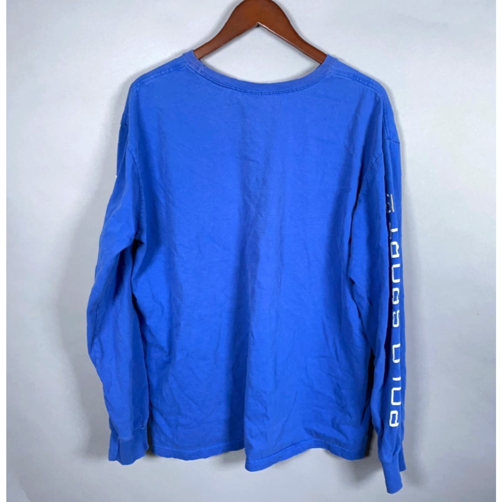 Vintage VINTAGE Polo Sport T-Shirt Long Sleeve Mens Large Blue Graphic Print 90s Retro Preppy Size US L / EU 52-54 / 3 - 2 Thumbnail