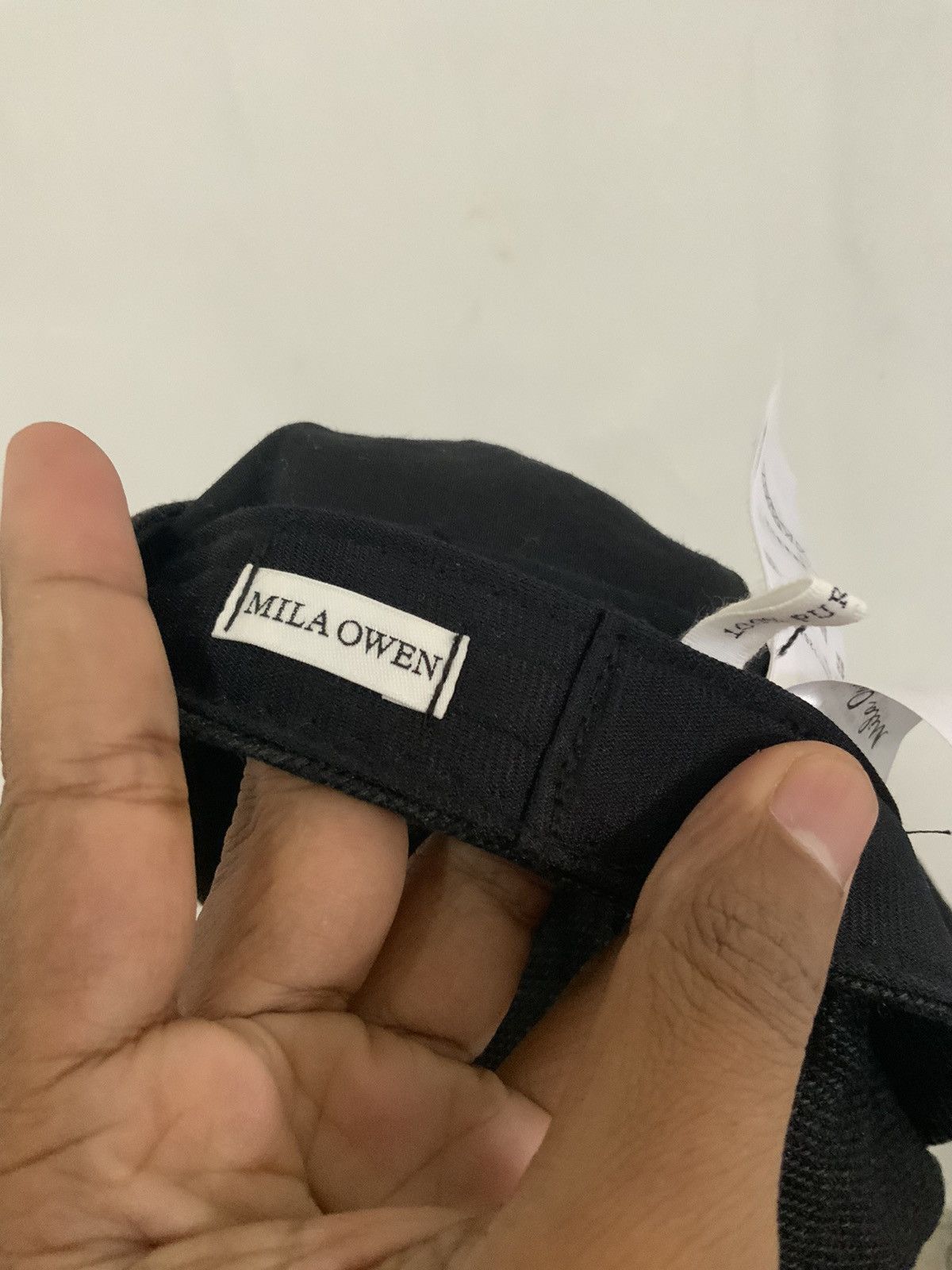 Japanese Brand Vintage Mila Owen Designer Black Hat Cap Size ONE SIZE - 8 Thumbnail