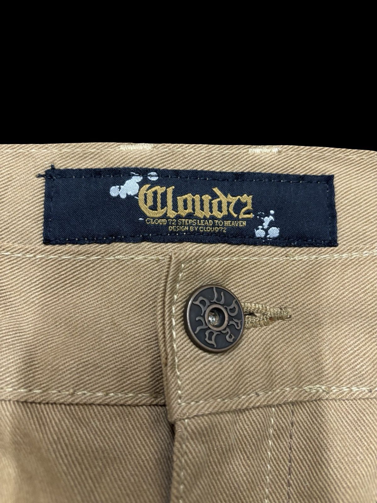 Seditionaries 💥Wide Style💥Cloud 72 Wide Khakis Pant F644 Size US 34 / EU 50 - 4 Thumbnail