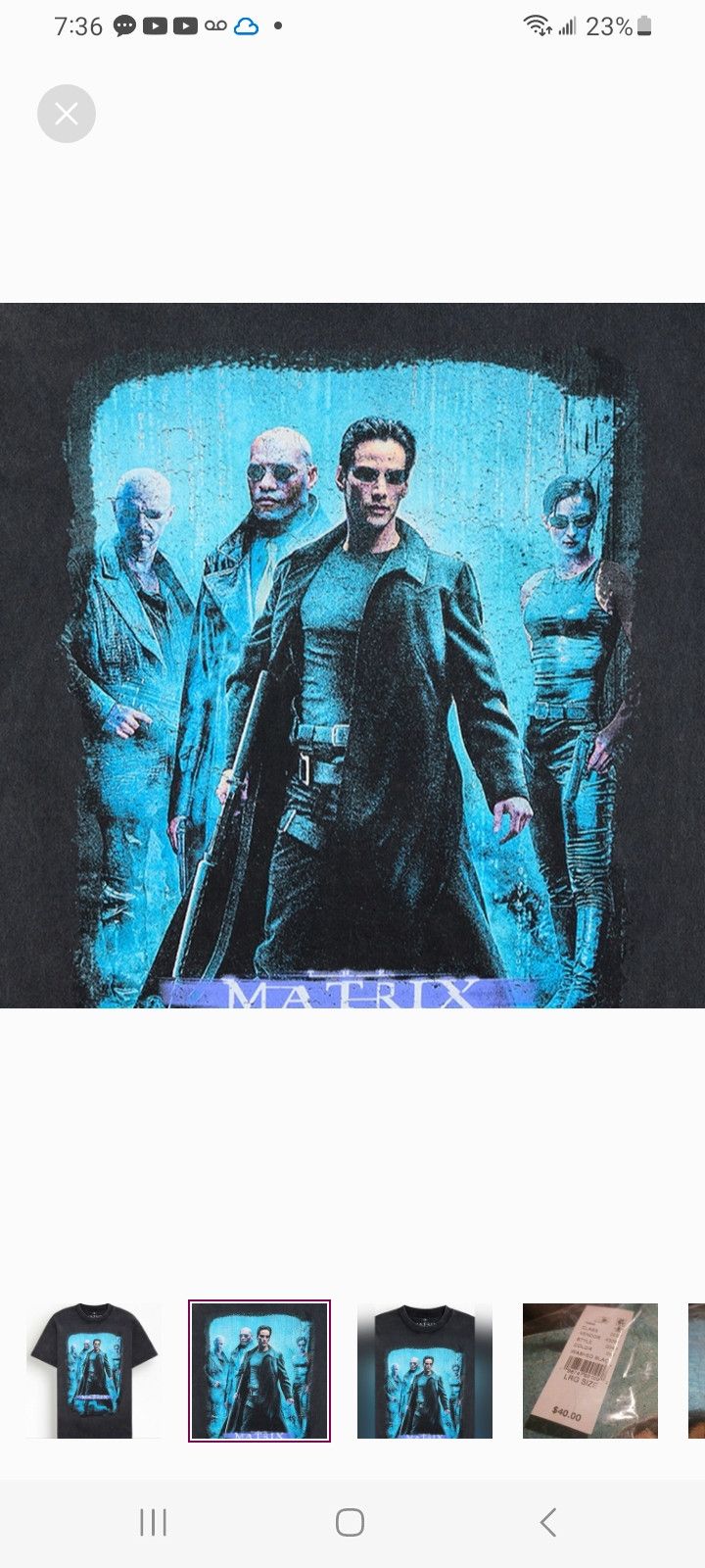 Ripple Junction The Matrix T-Shirt Size US M / EU 48-50 / 2 - 2 Thumbnail