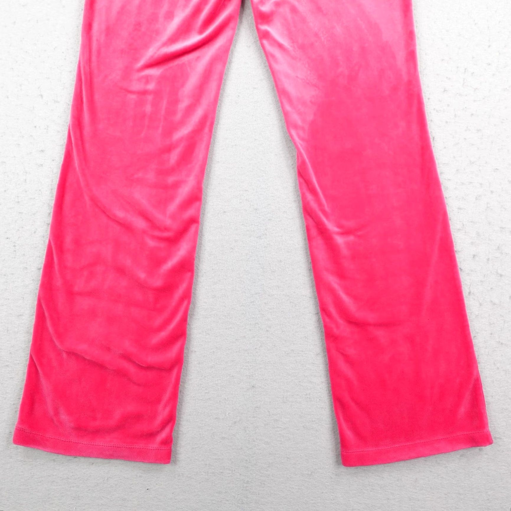 Juicy Couture Juicy Couture Pants Womens Small Pink Velour Track Suit Sweats Rhinestones Flare Size 28" / US 6 / IT 42 - 7 Thumbnail