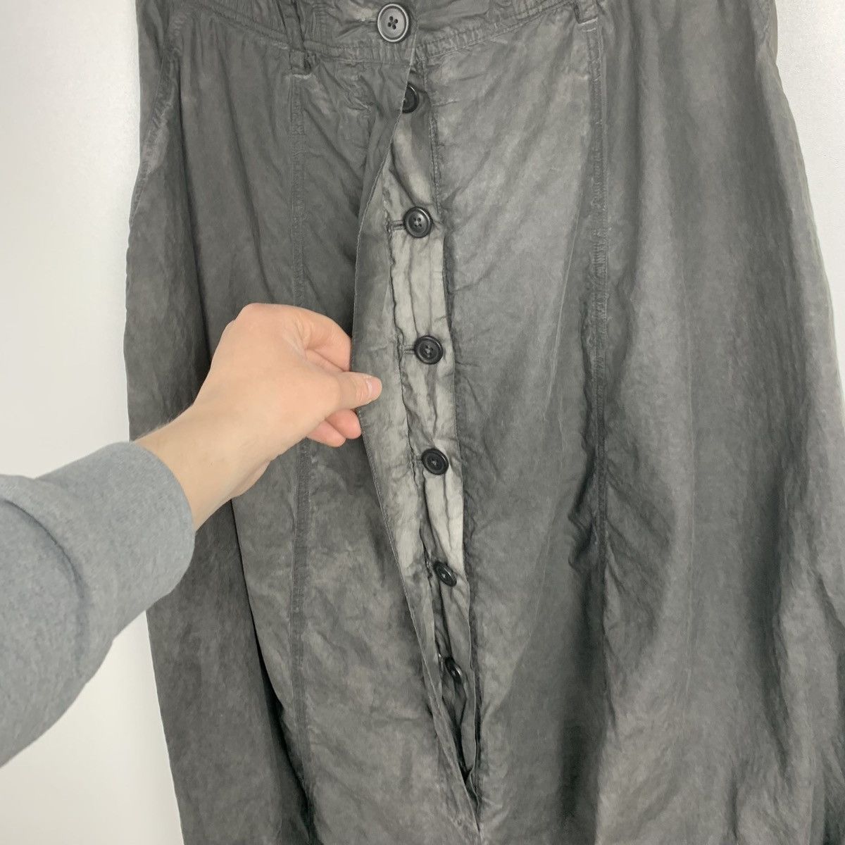Rundholz Rundholz Dip Avant Garde Drop Crotch Cropped Pants Size S Size 30" / US 8 / IT 44 - 5 Thumbnail