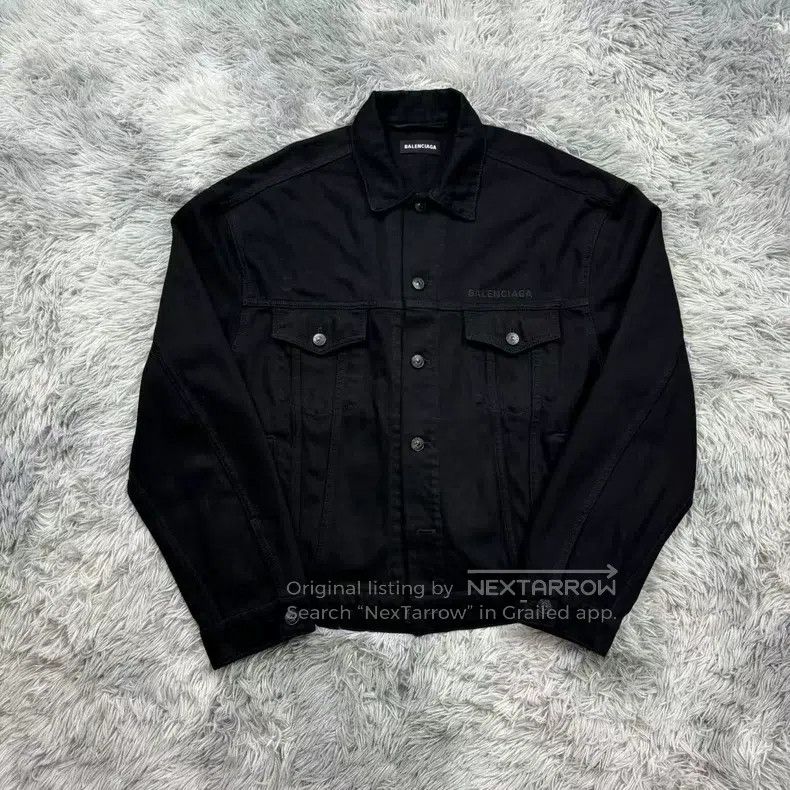 Balenciaga Balenciaga Denim Jacket Size US S / EU 44-46 / 1 - 1 Thumbnail