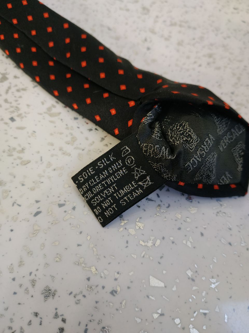Versace Vintage Gianni Versace Monogram Silk Tie Size ONE SIZE - 10 Thumbnail