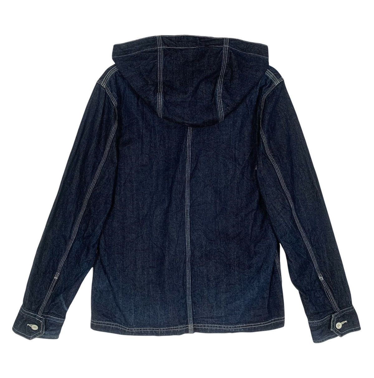 Japanese Brand Back Number JapaneseBrand Designer StreetWear Denim Jacket Size US M / EU 48-50 / 2 - 8 Thumbnail