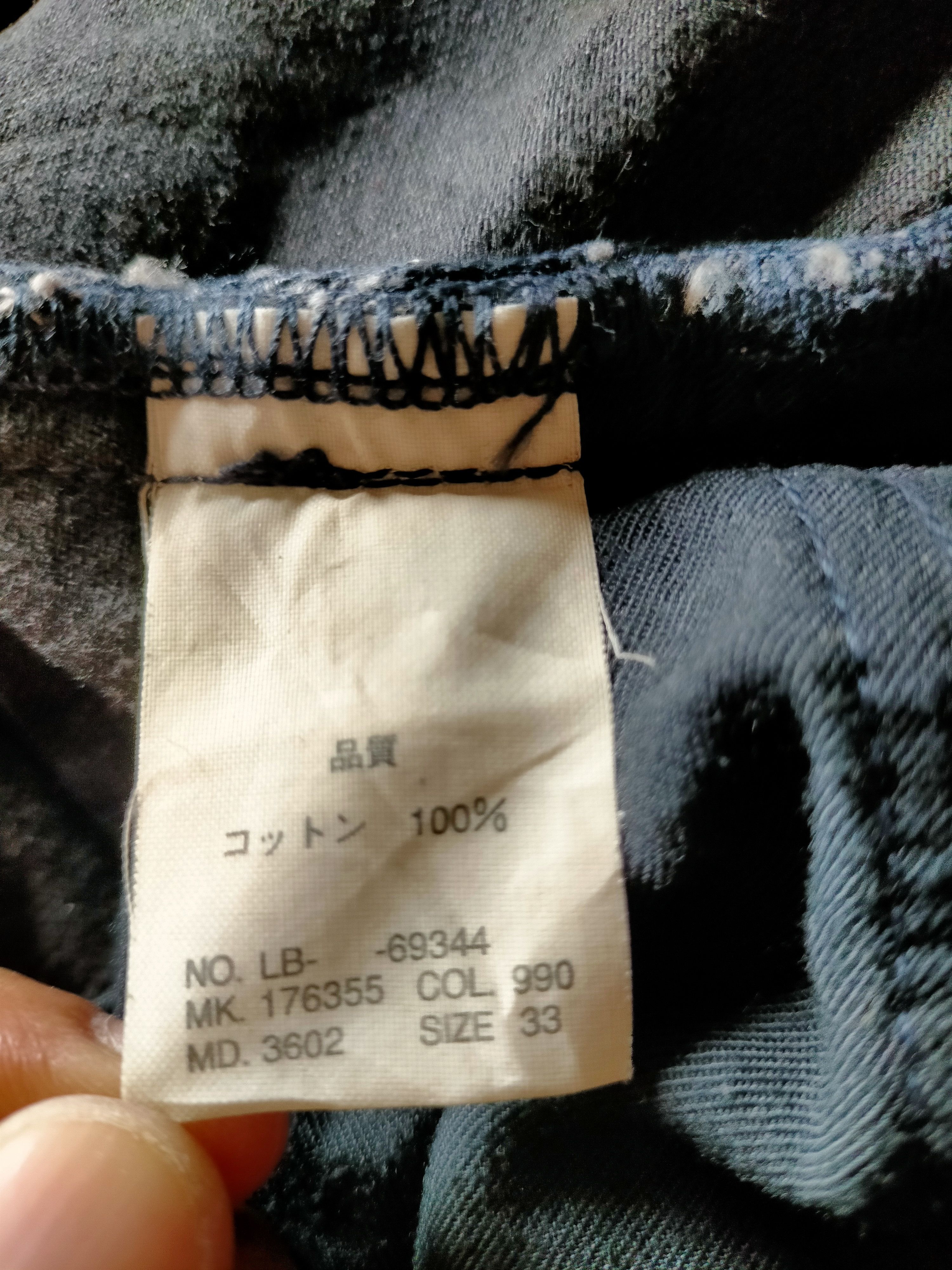 Lanvin Lanvin eu Bleu Black Embroidered Logo Denim Pants Size US 34 / EU 50 - 18 Thumbnail