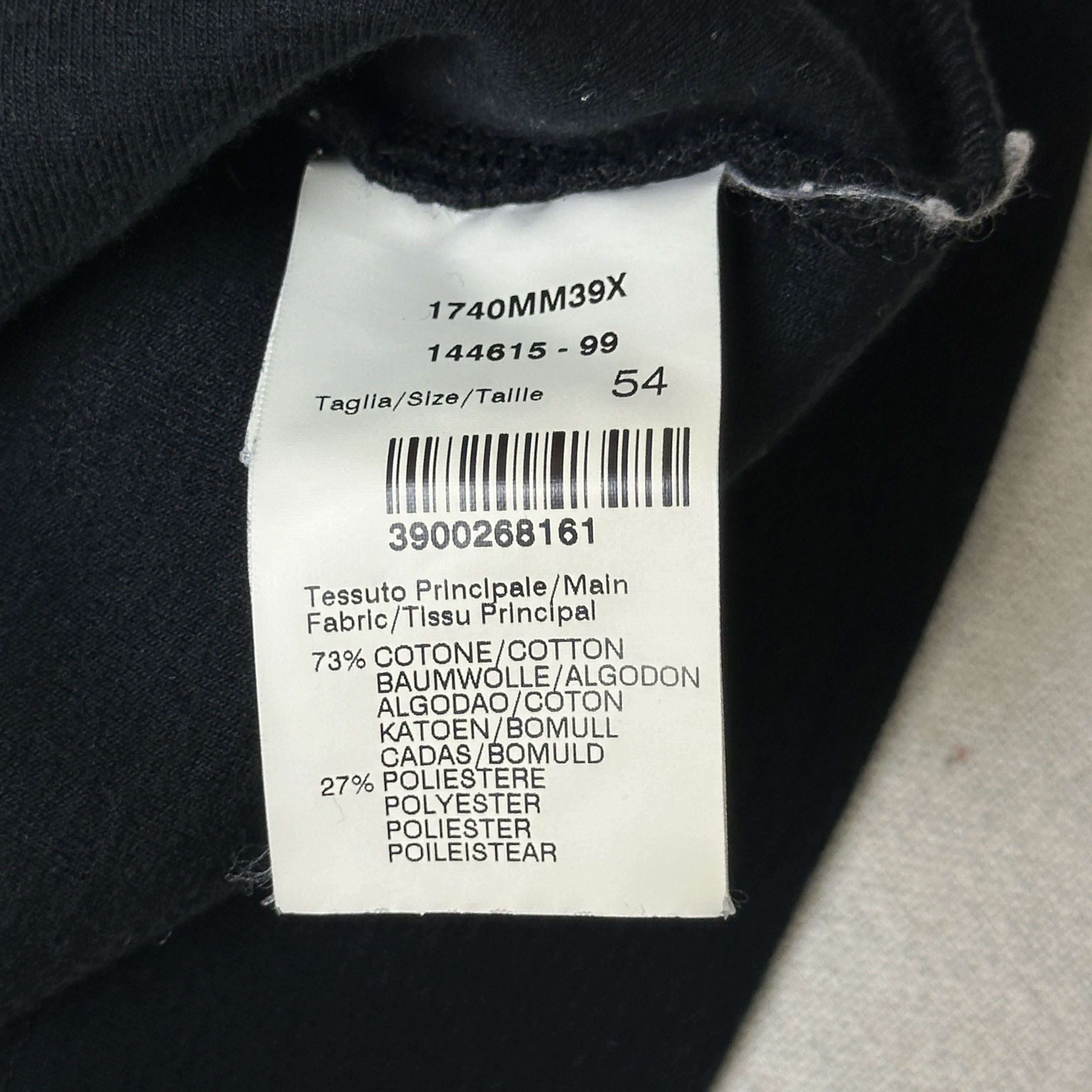 MSGM Vintage MSGM Milano Logo Black Sweatshirt Size 54 Size US L / EU 52-54 / 3 - 6 Thumbnail