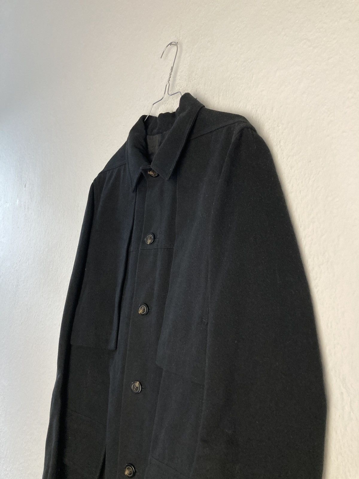 Rick Owens F/W 19 „LARRY“ Paneled Trench Coat Rick Owens IT50/M Size US M / EU 48-50 / 2 - 5 Thumbnail