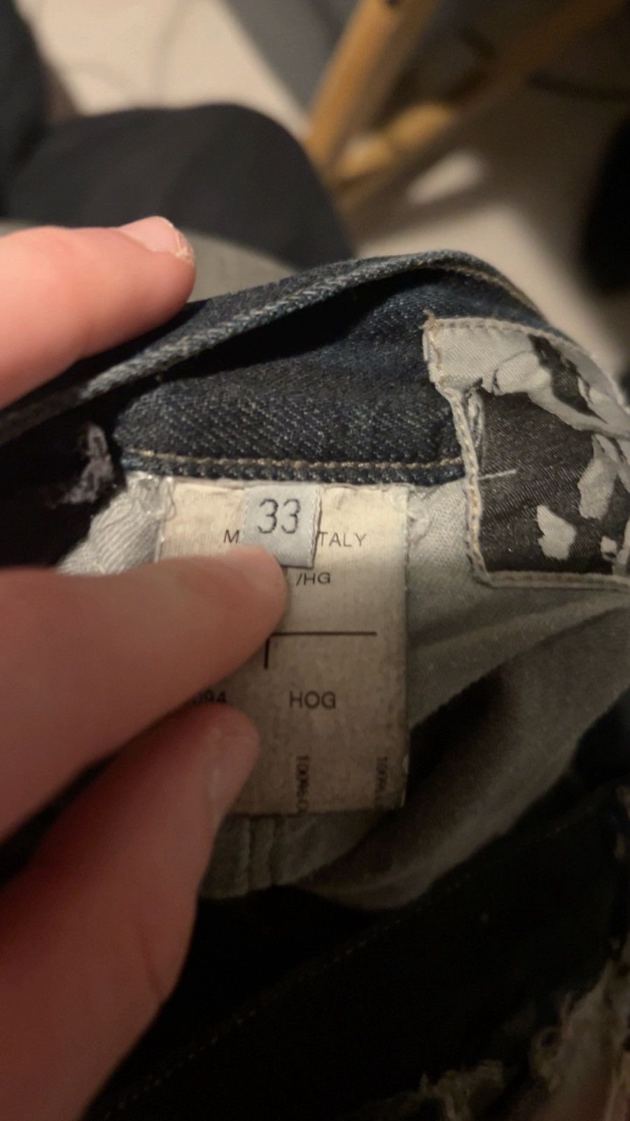 Rick Owens rick owens destroyed hogwash Size US 31 - 7 Thumbnail