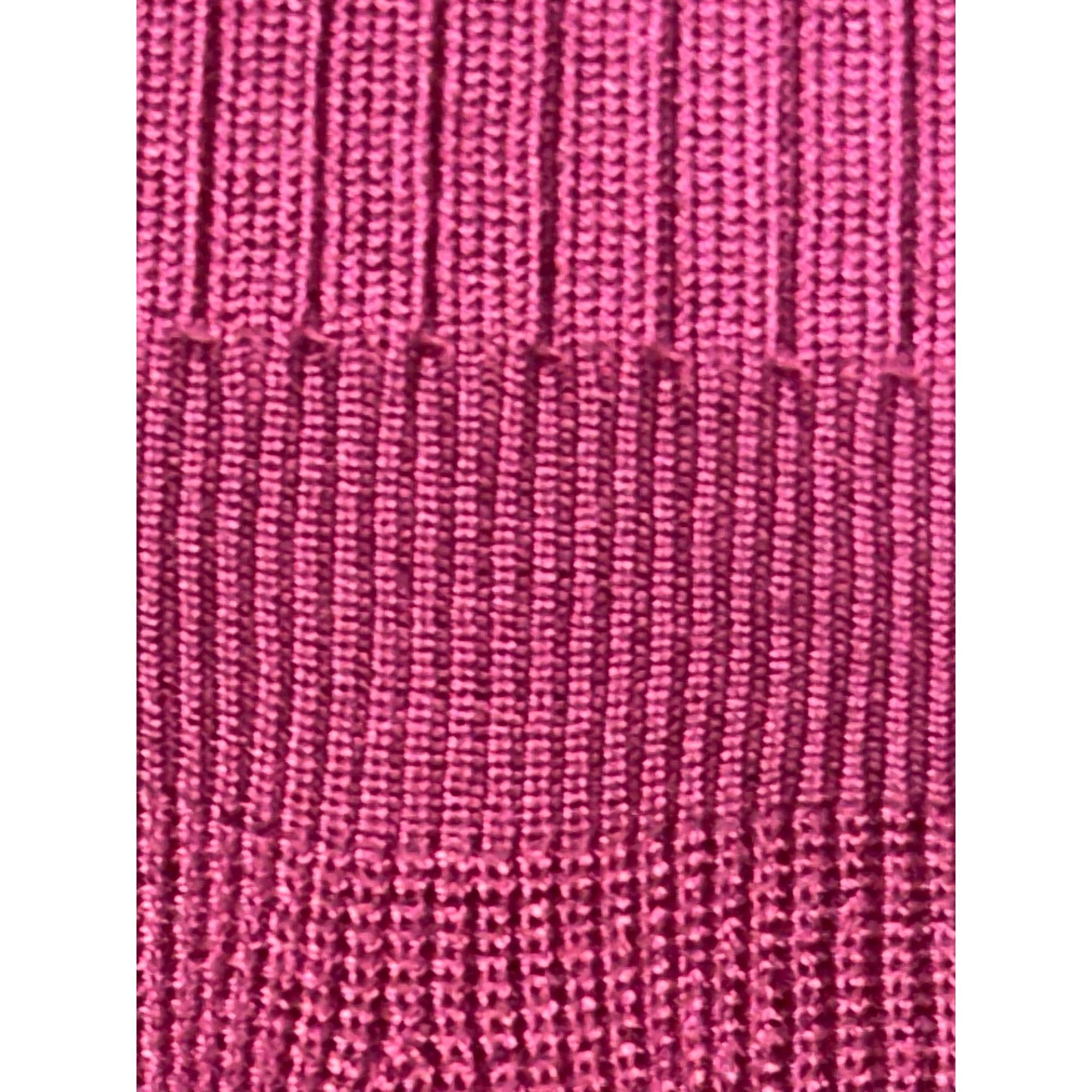 Other 89th Madison NWT Medium Sheer Magenta Haze Knit Peplum Top M Size M / US 6-8 / IT 42-44 - 10 Thumbnail