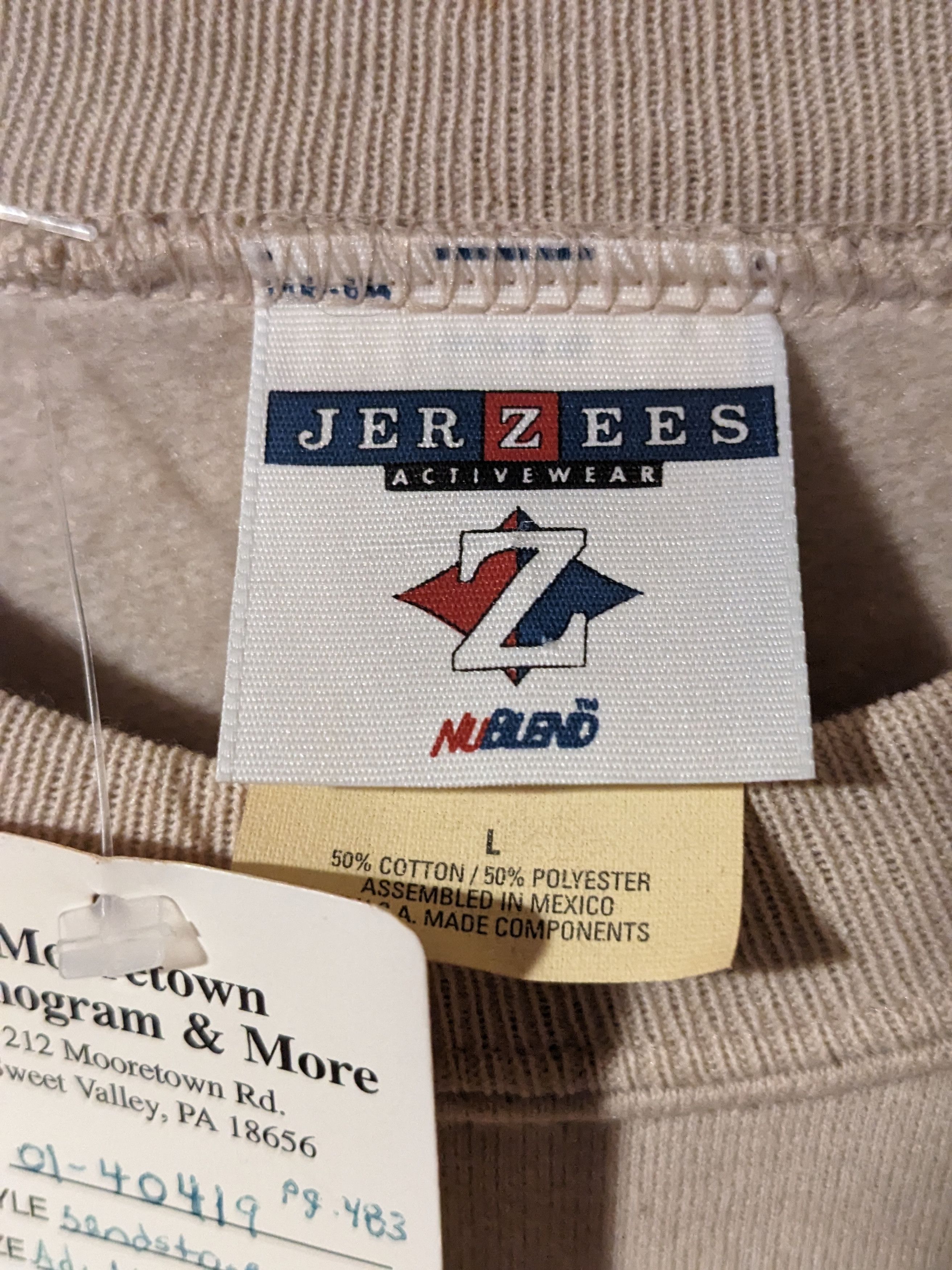 Vintage Vintage 90s Deer Animal Nature Embroidery Sweatshirt Size US L / EU 52-54 / 3 - 3 Thumbnail