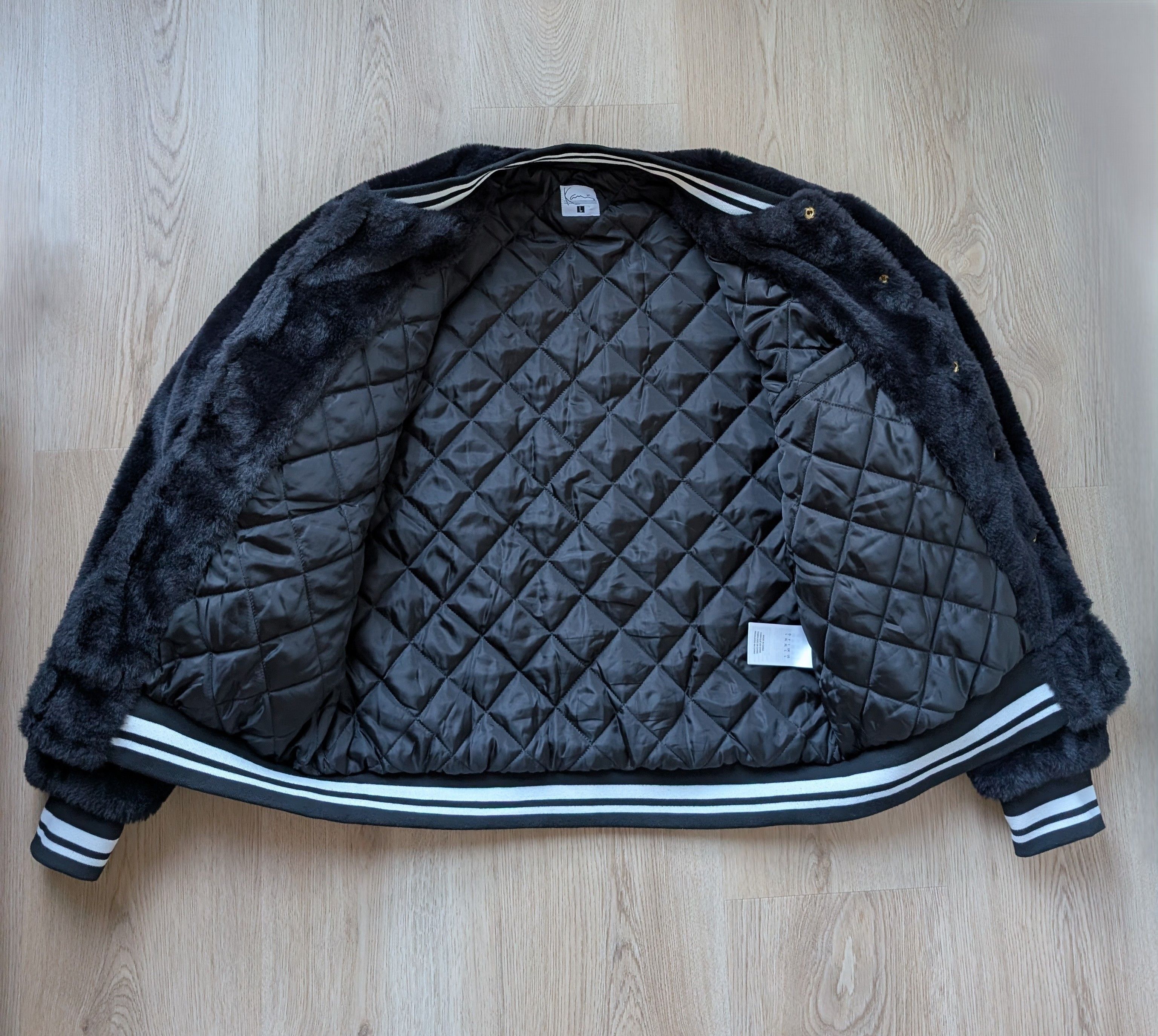 Karl Kani Vintage Karl Kani Avant Garde Fur Opium Bomber Y2K Jacket Size US L / EU 52-54 / 3 - 7 Thumbnail