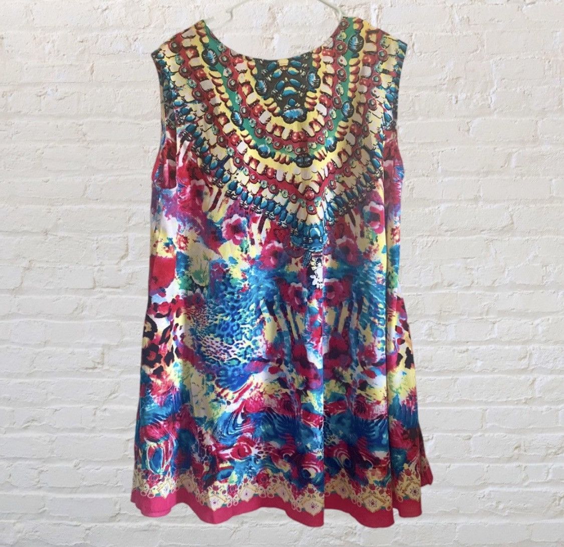 Other CW CLASSICS SLEEVELESS TUNIC TANK TOP DRESS Size XL / US 12-14 / IT 48-50 - 4 Thumbnail
