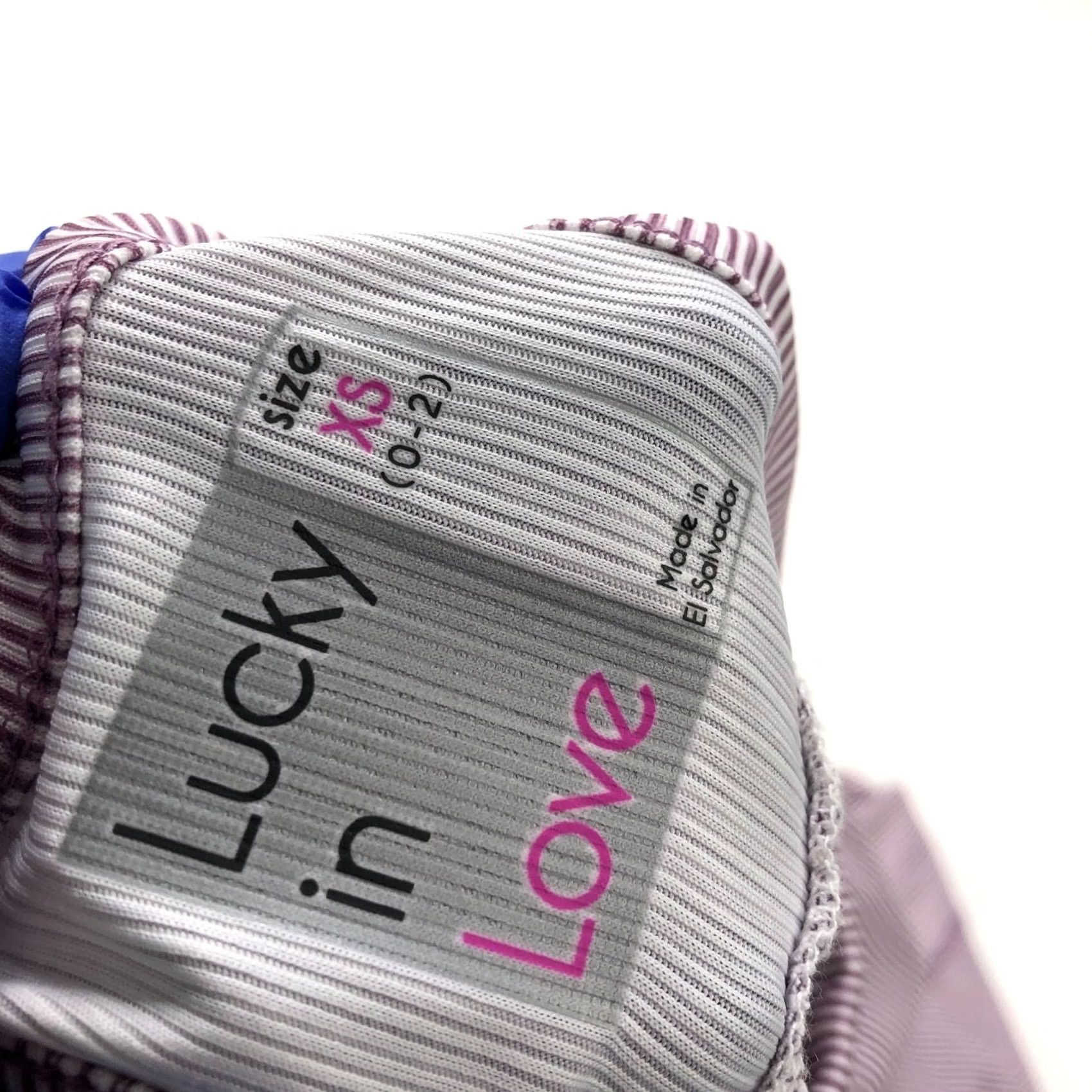 Vintage Lucky In Love XS Womens Activewear Tank Pullover Top Purple Sports Tennis Golf Athleisure Size XS / US 0-2 / IT 36-38 - 8 Thumbnail