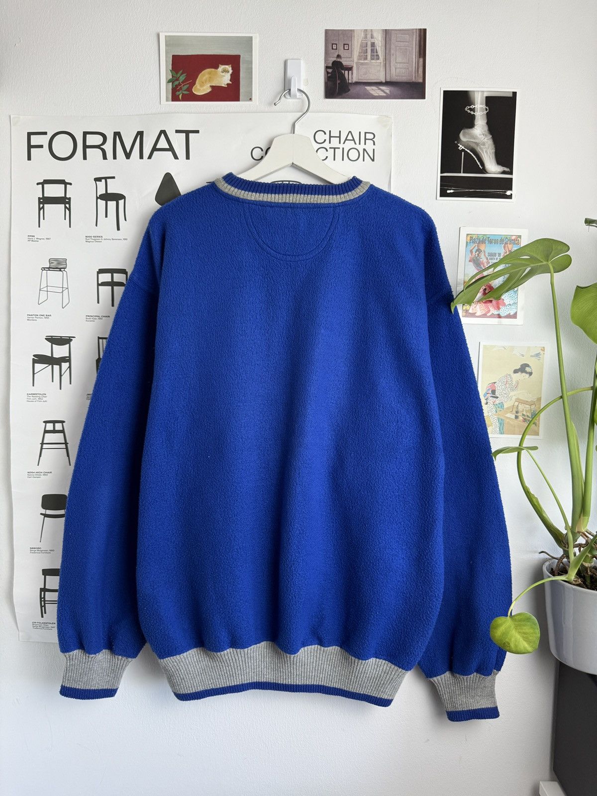 Vintage Vintage 90s Duke University big logo fleece sweatshirt L usa Size US L / EU 52-54 / 3 - 2 Thumbnail