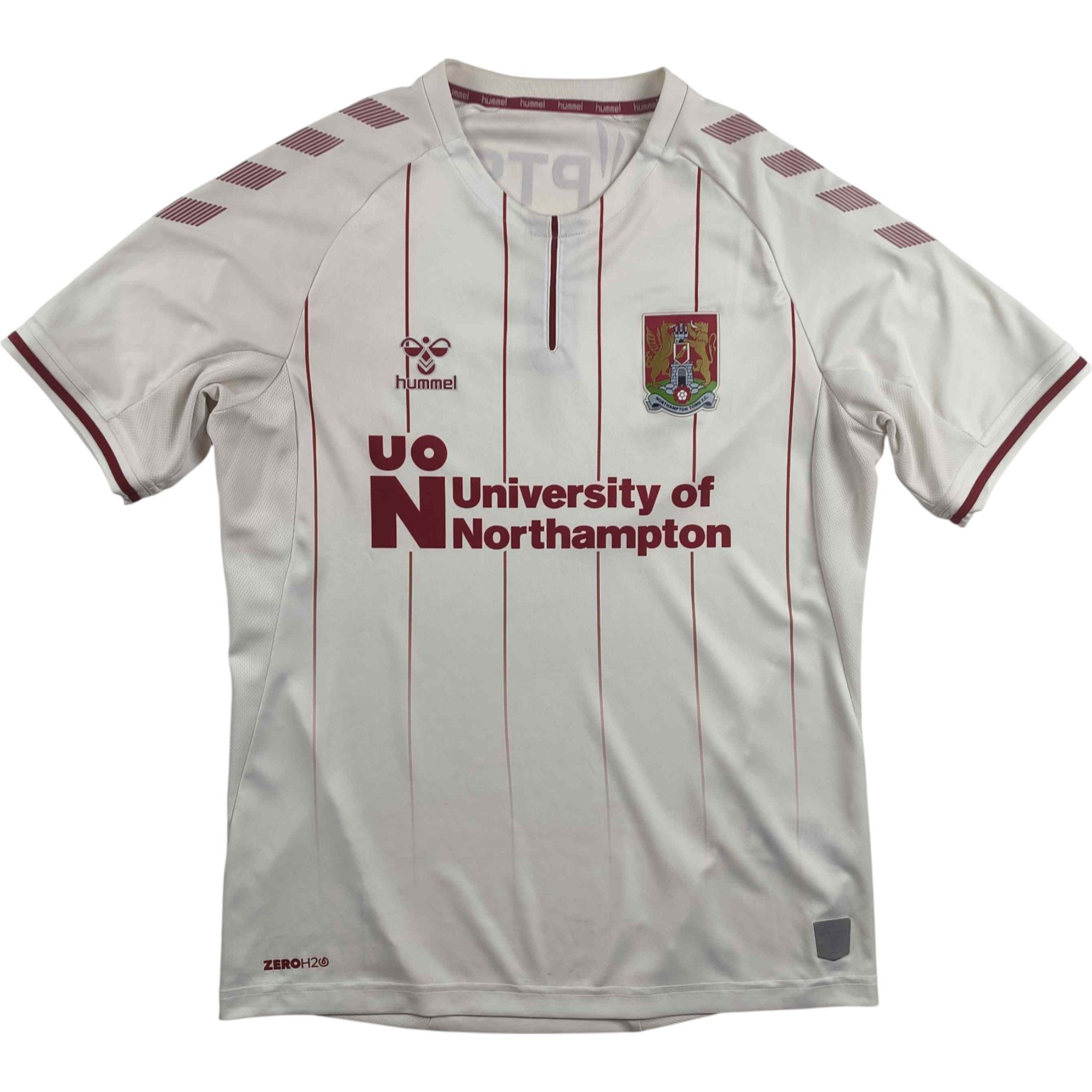 Northampton Town 2020-21 Hummel away football jersey size M