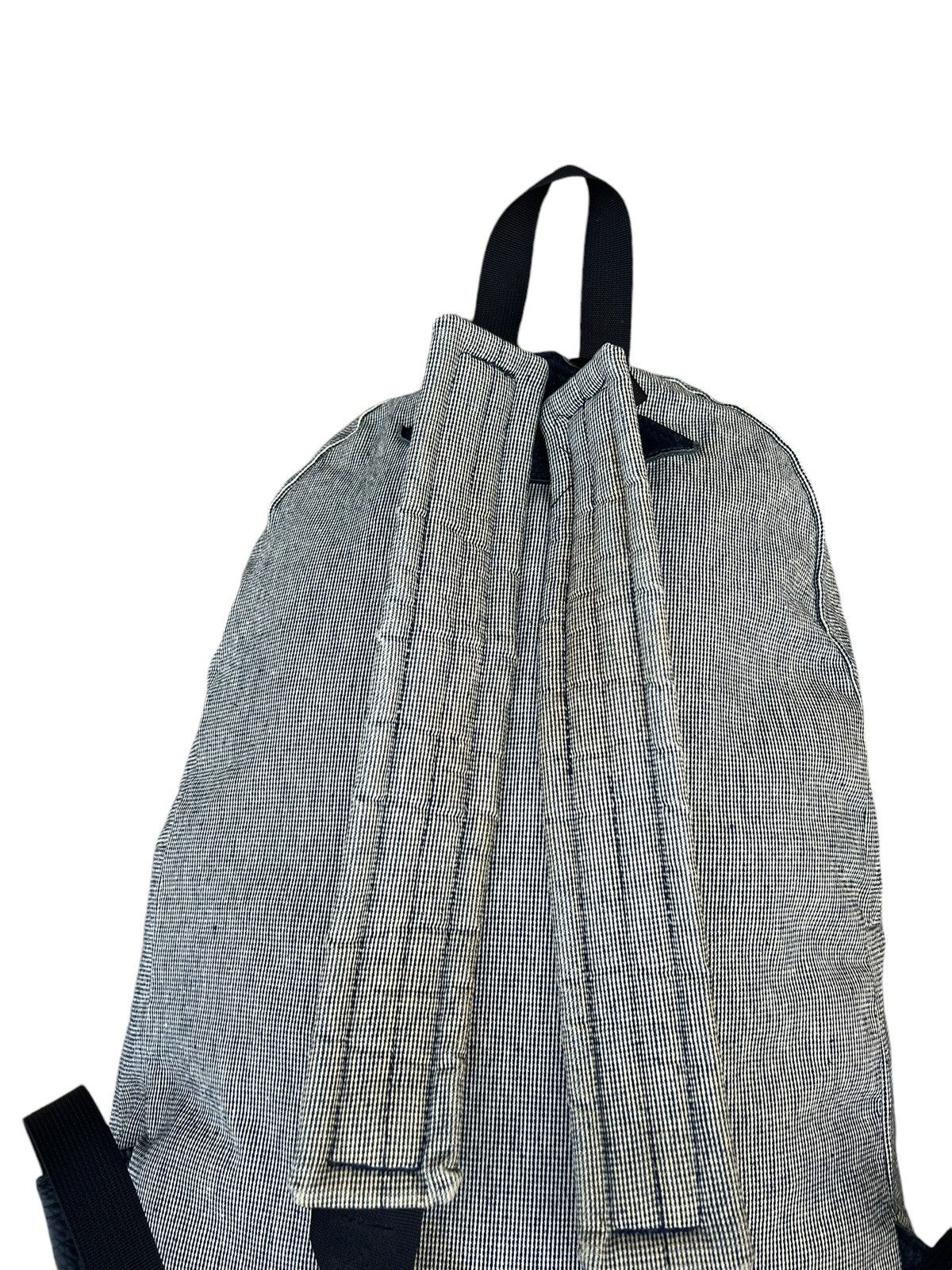 Unused Unused Japan Leather Cotton Backpack Bag Size ONE SIZE - 11 Thumbnail