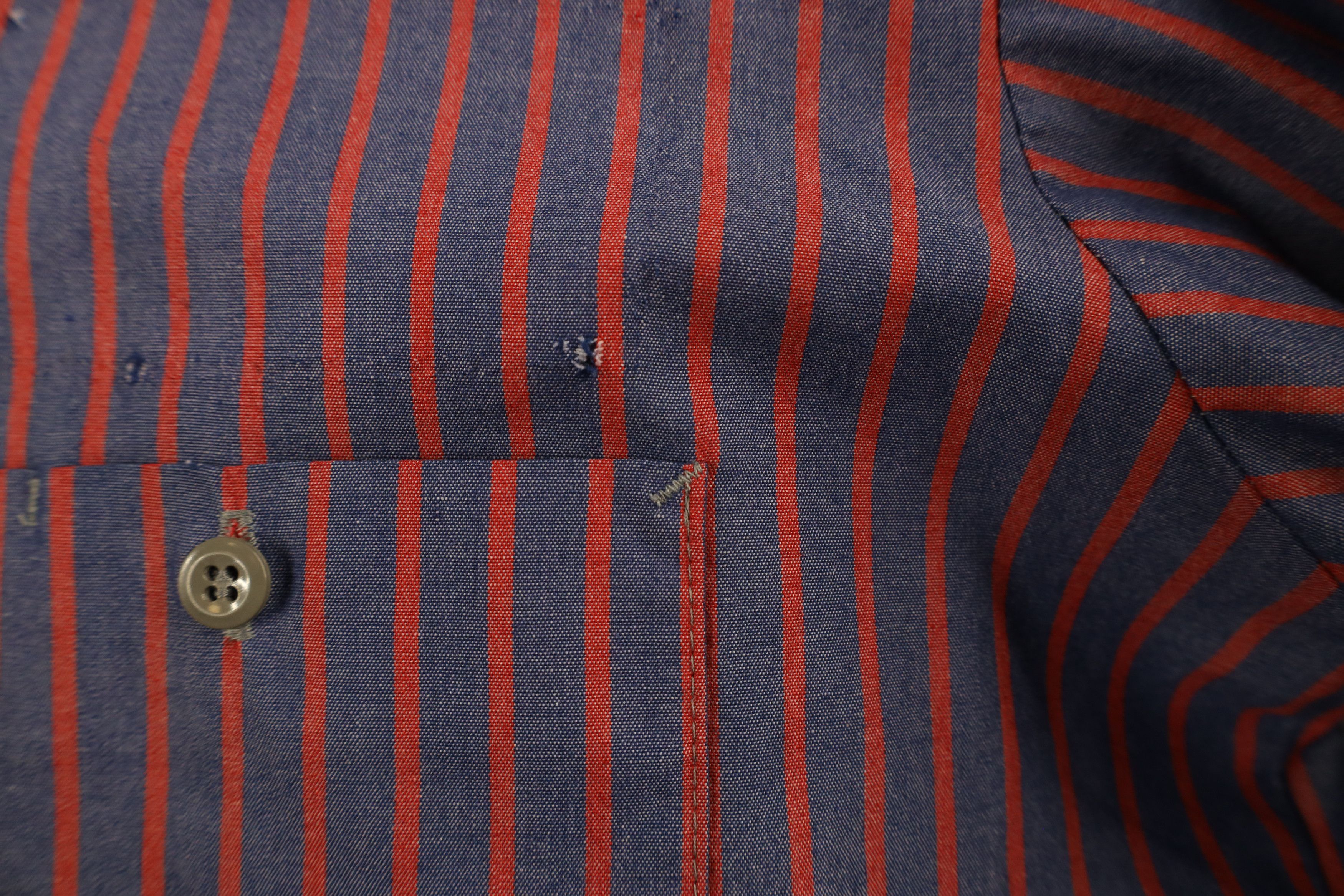 Vintage Vintage 90s Streetwear Workwear Mechanic Button Shirt Size US L / EU 52-54 / 3 - 5 Thumbnail