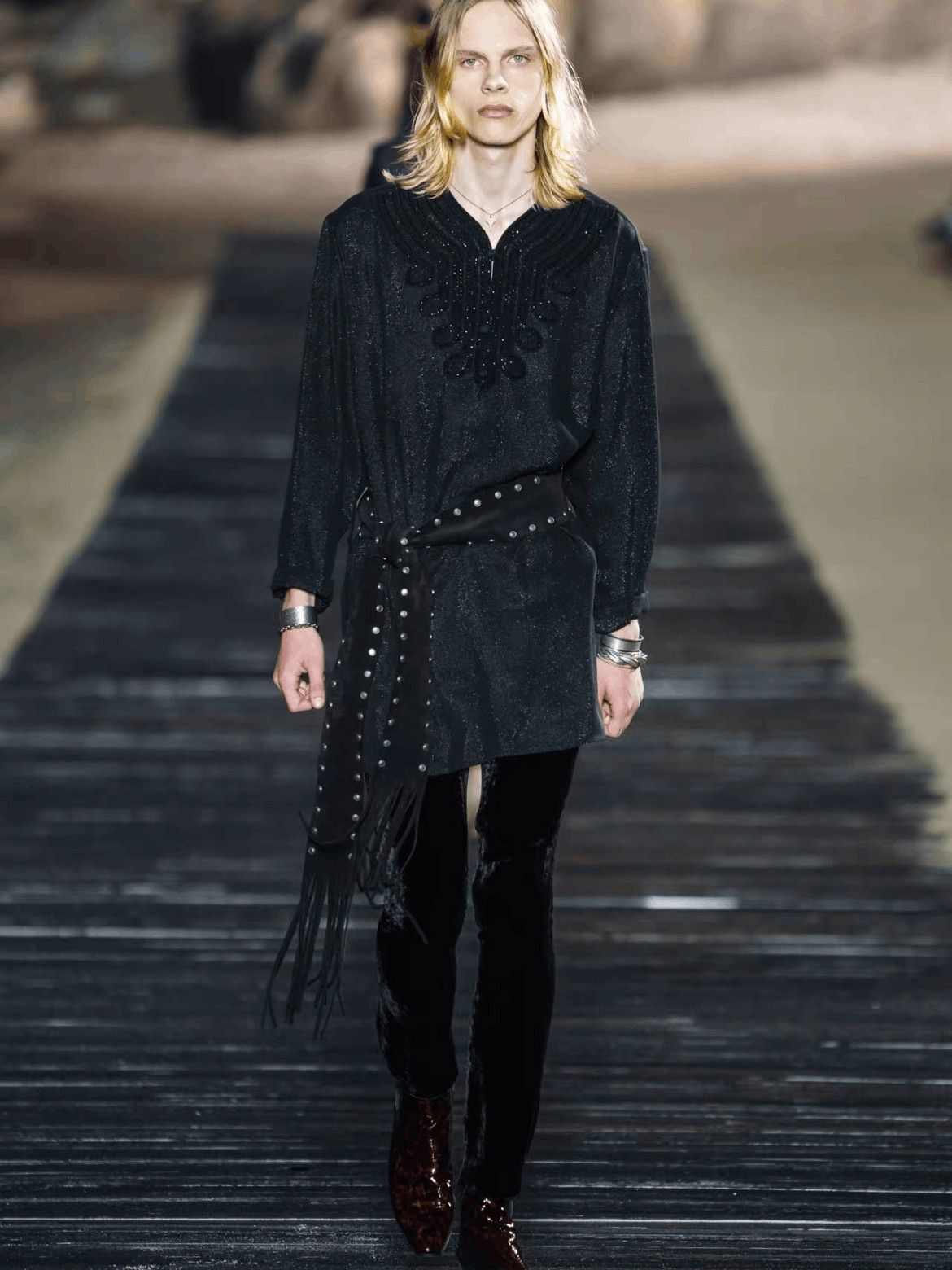 Saint Laurent Paris Sz 37 Saint Laurent Paris 2-2507 Size US S / EU 44-46 / 1 - 6 Thumbnail