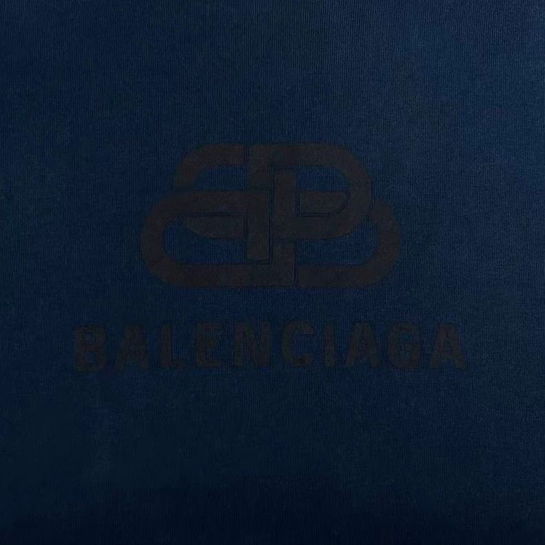 Balenciaga Balenciaga Blue-black washed old double B lock letter logo Size US XS / EU 42 / 0 - 4 Thumbnail